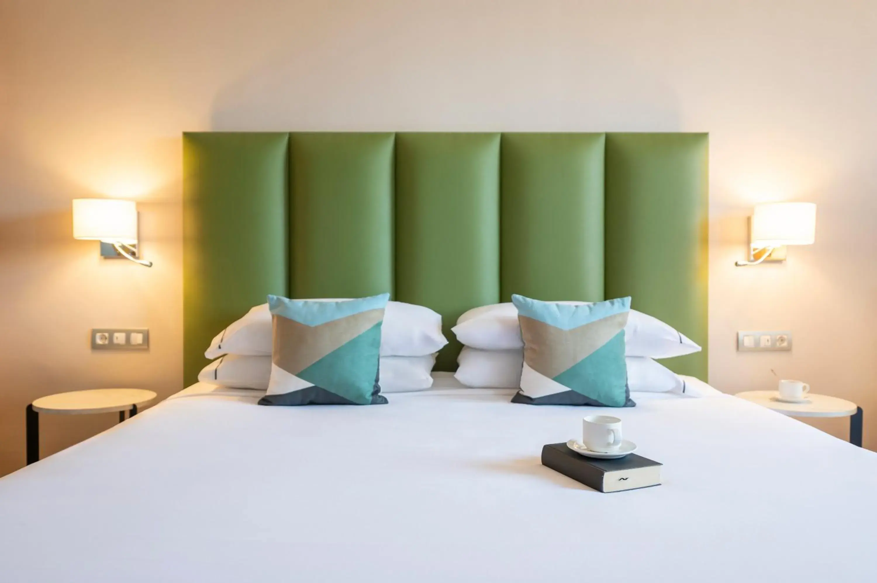 Bed in Hesperia Barcelona Sant Just Bed in Hesperia Barcelona Sant Just