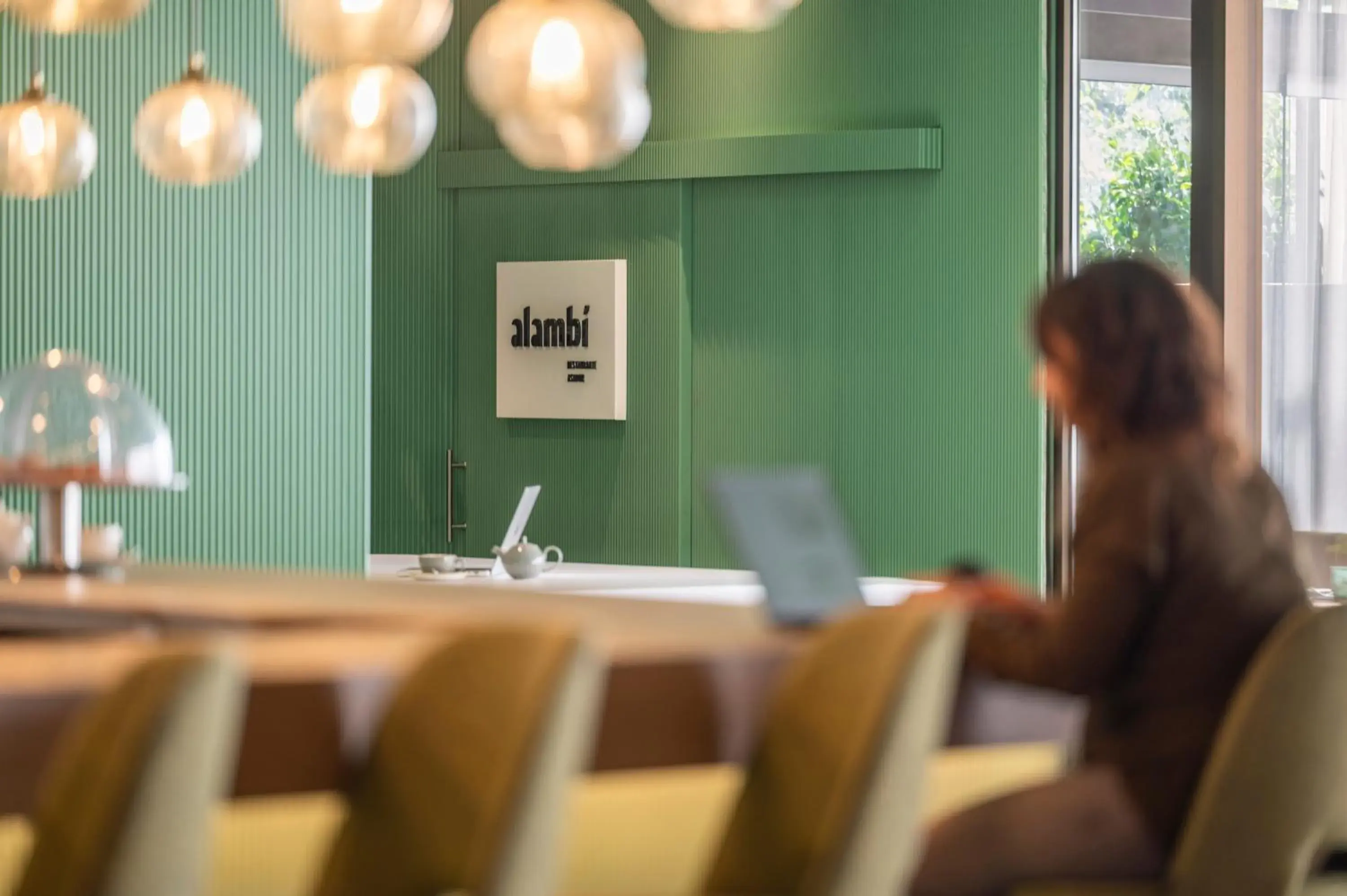 Lounge or bar in Hesperia Barcelona Sant Just Lounge or bar in Hesperia Barcelona Sant Just