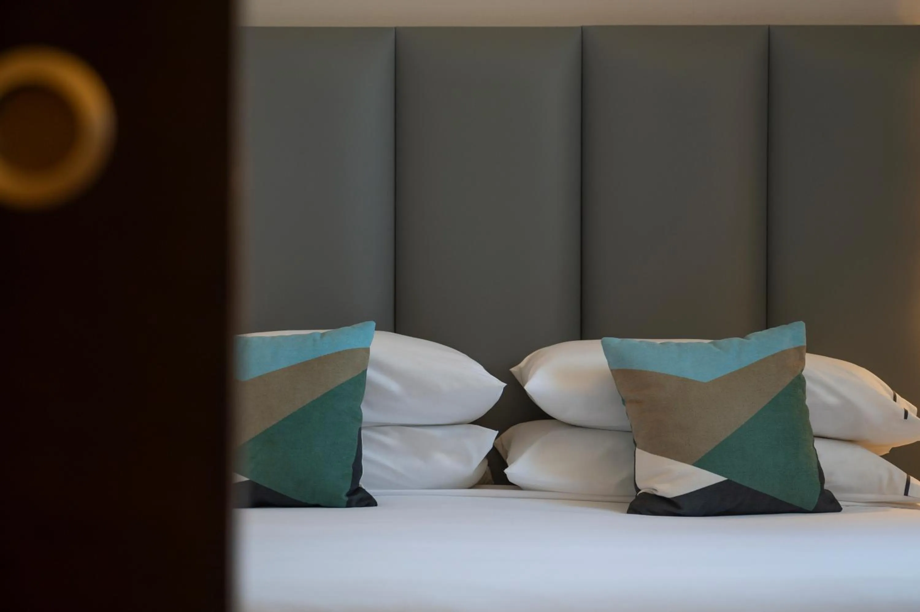 Bed in Hesperia Barcelona Sant Just