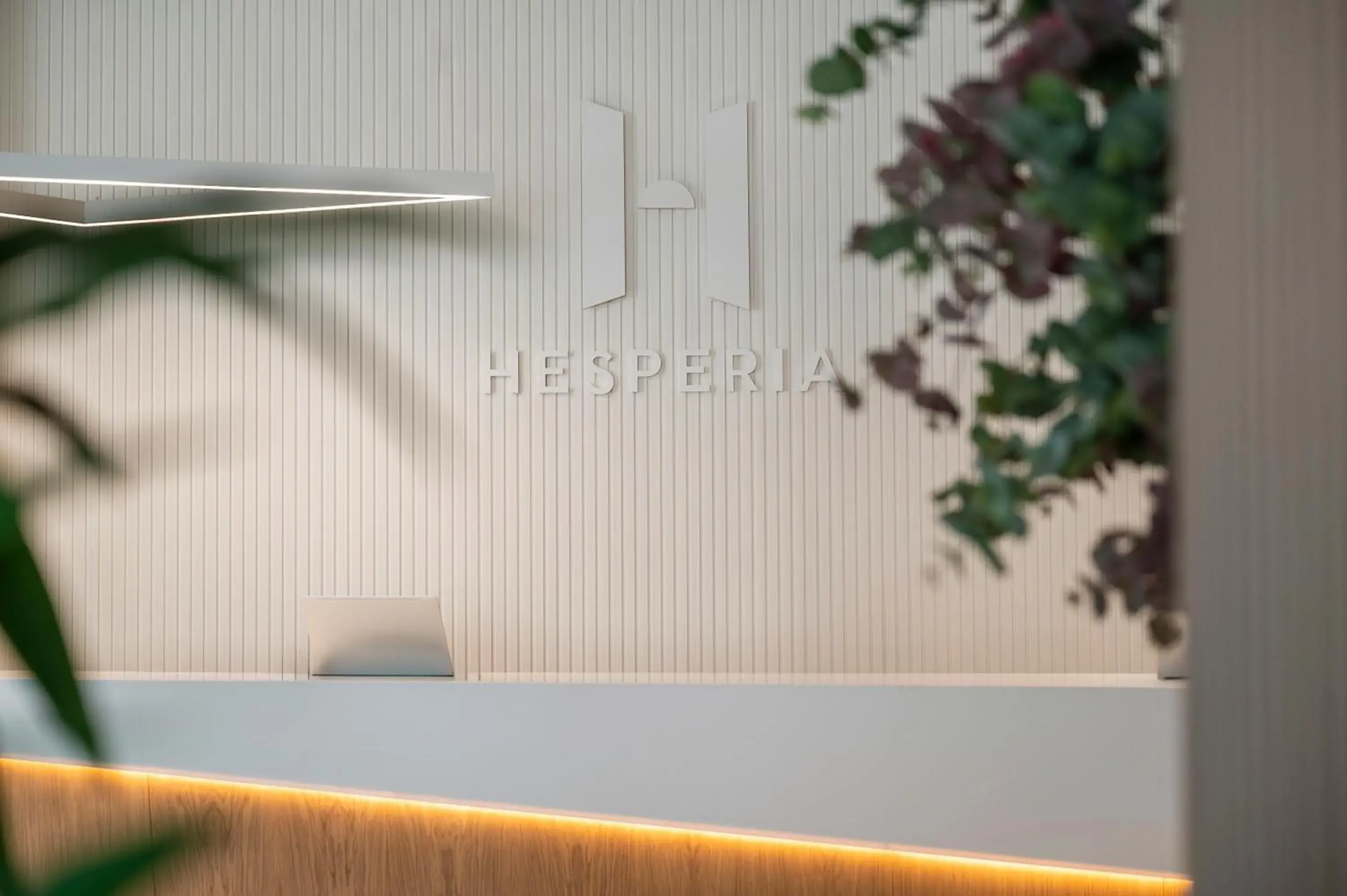Lobby or reception in Hesperia Barcelona Sant Just Lobby or reception in Hesperia Barcelona Sant Just