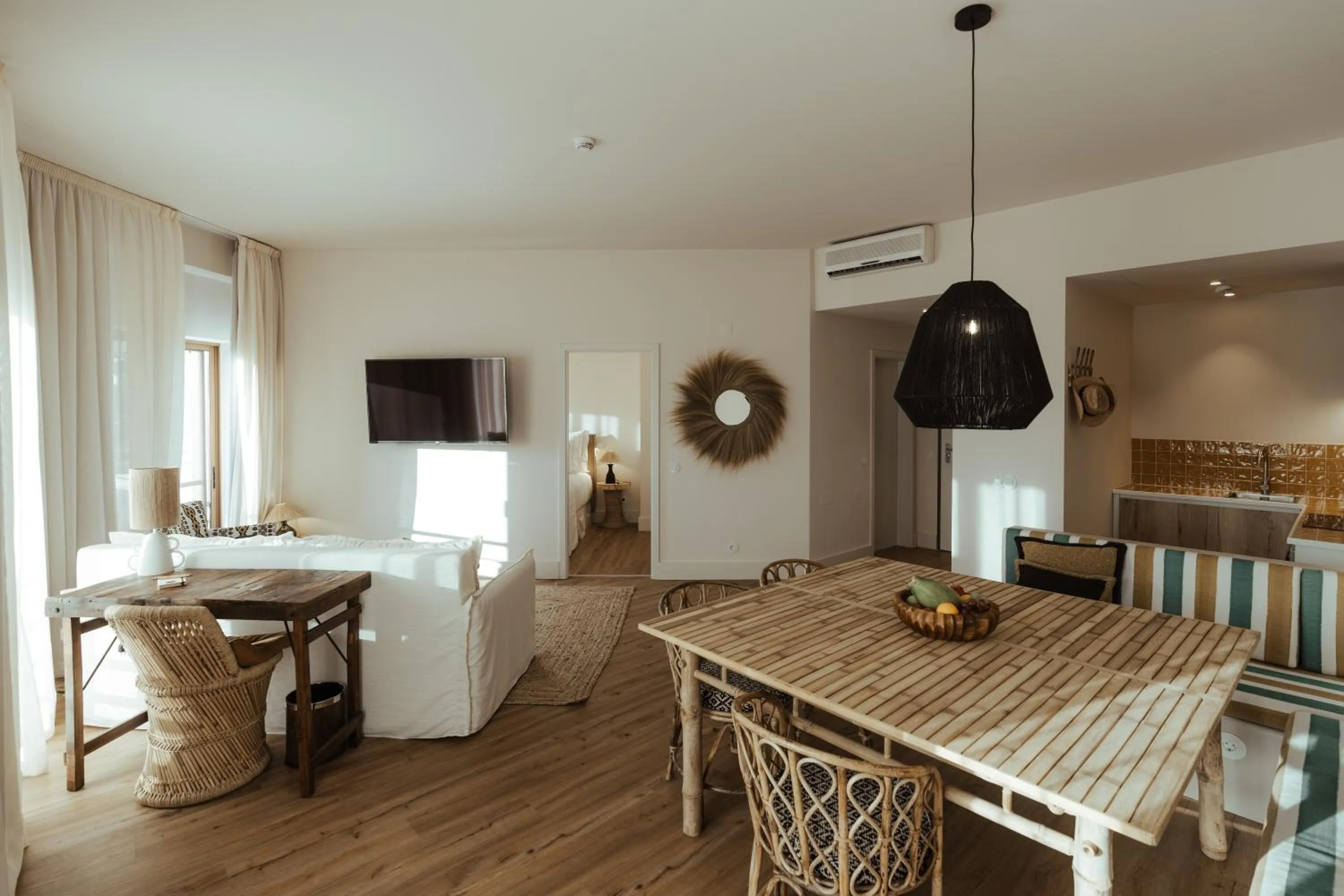 Living room in AlmaLusa Comporta