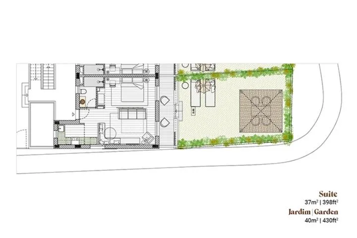 Floor plan in AlmaLusa Comporta