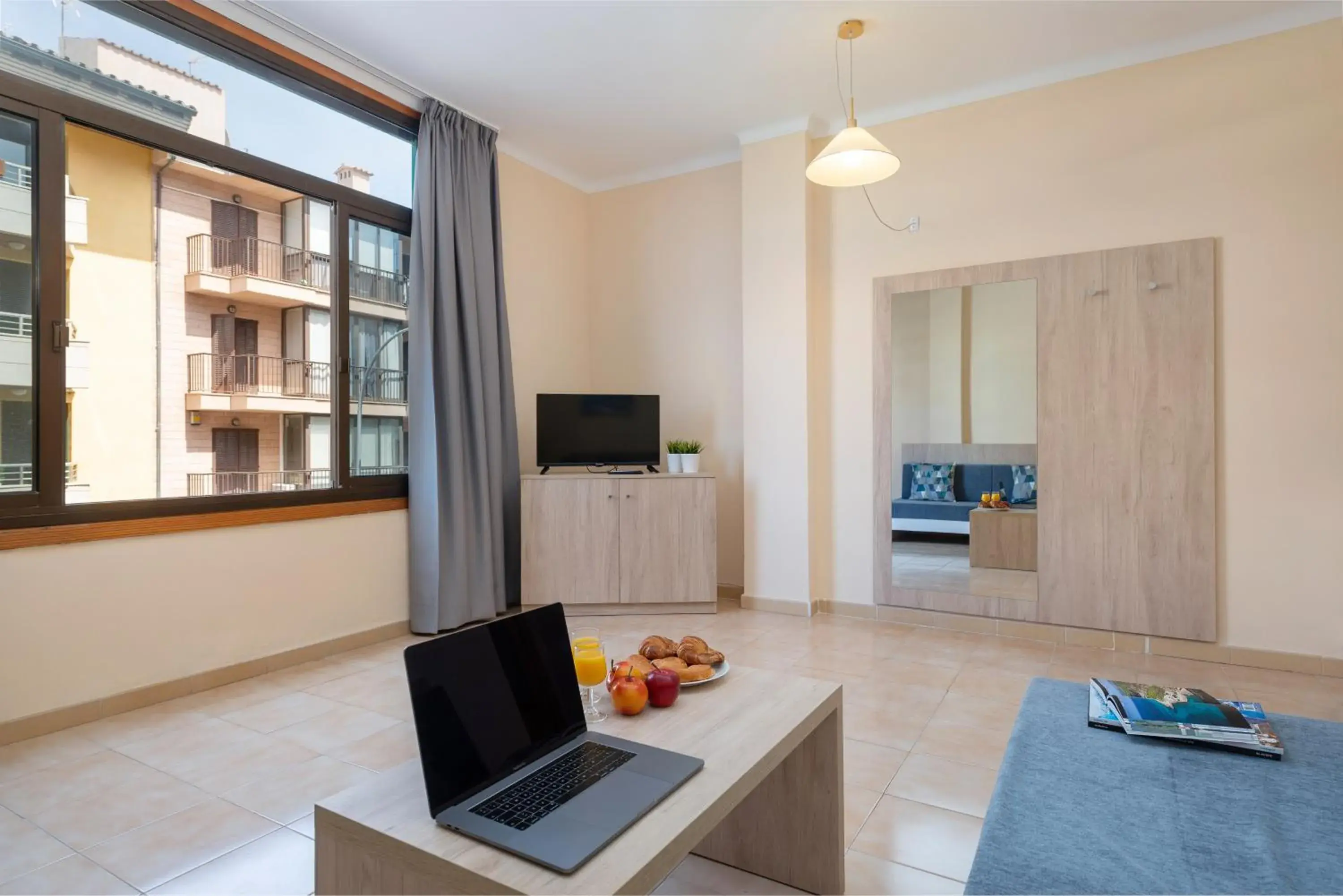 Living room in Apartamentos Carlos V Living room in Apartamentos Carlos V