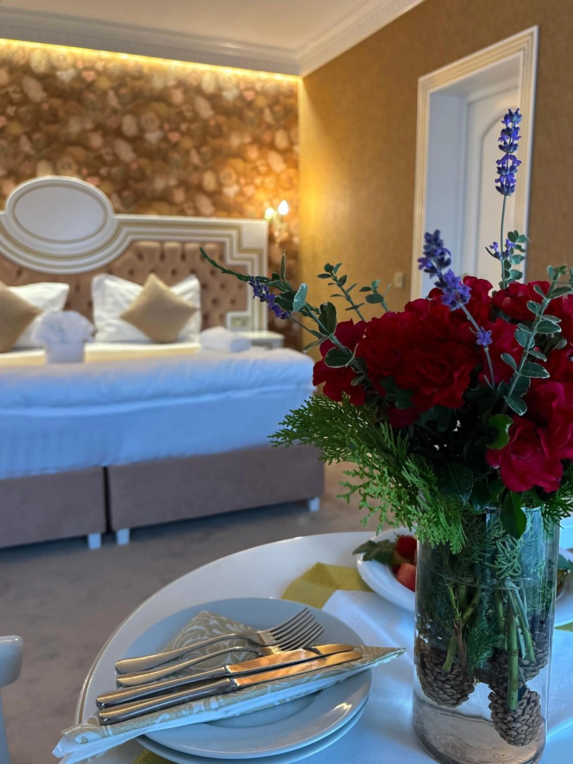 Bed in Cardinale Resort