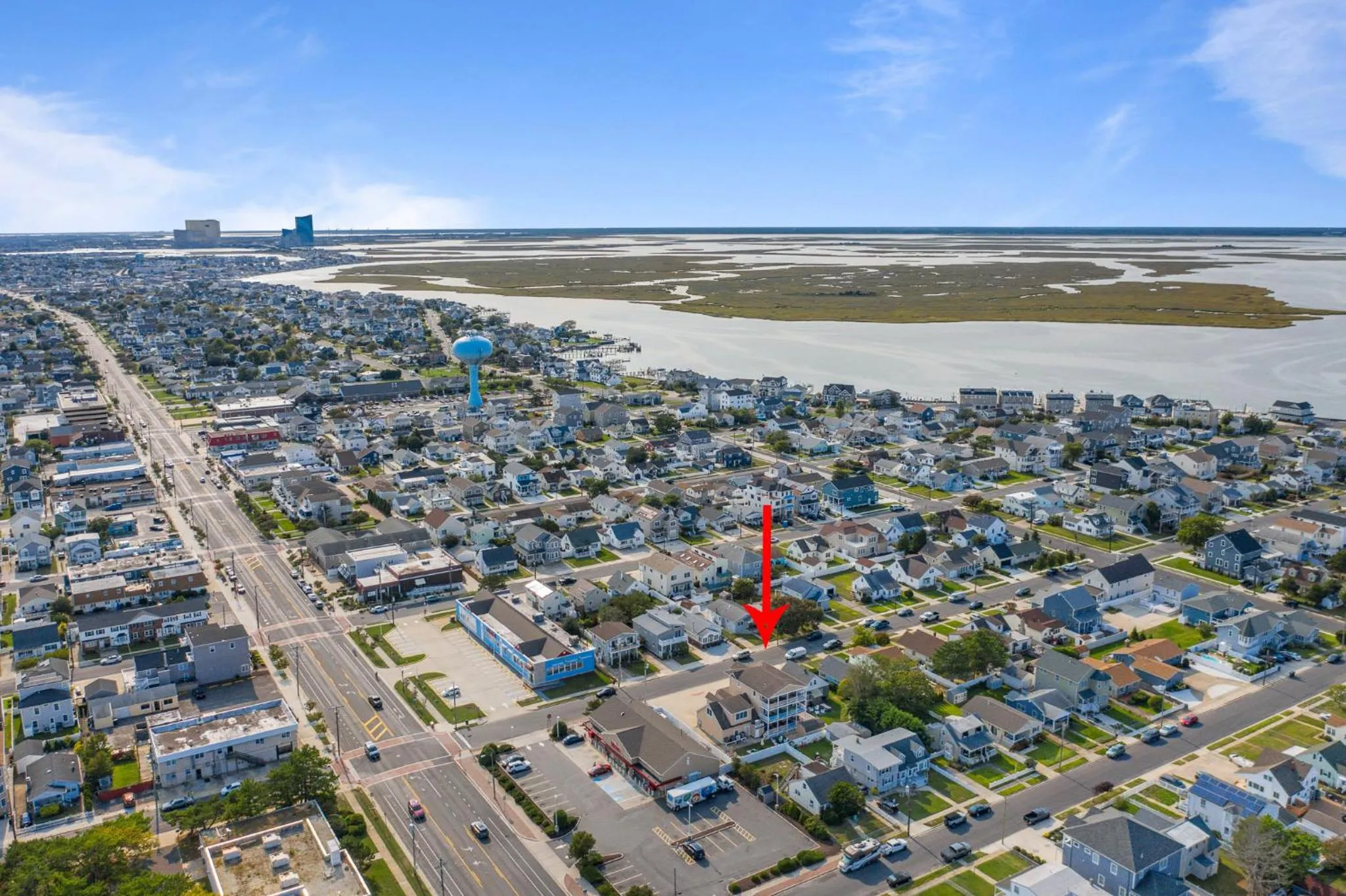 Property building in Exquisitely Large Home Block and a half to Beach