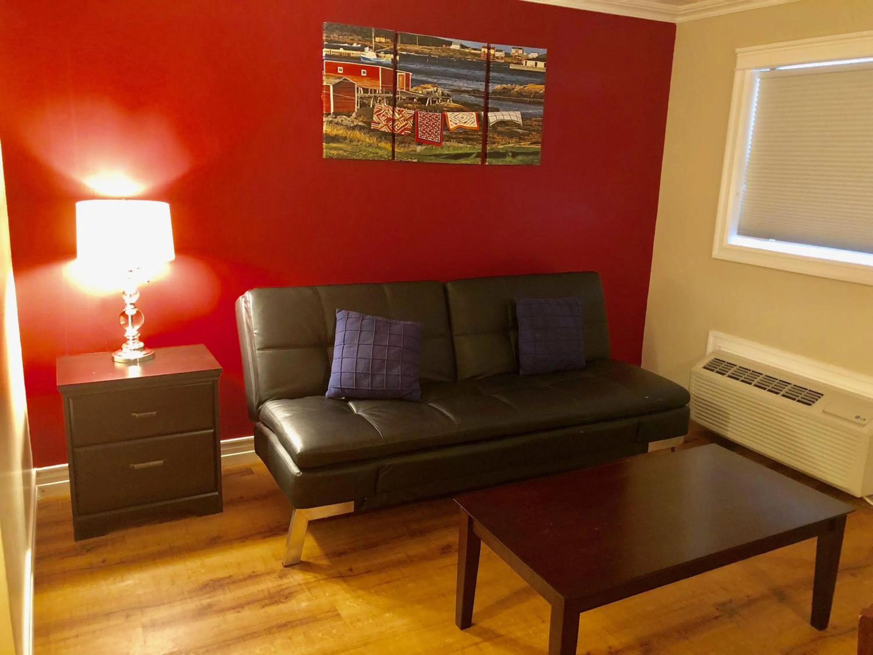 Seating area in Arnold's Cove Inn