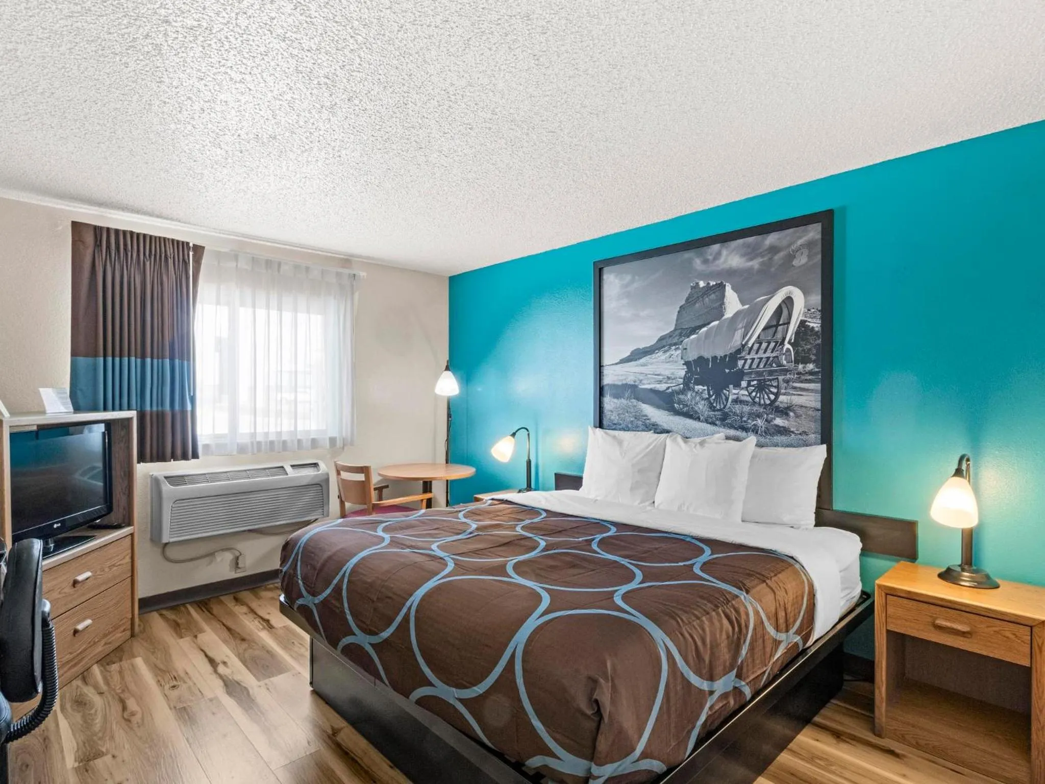 Bed in Super 8 by Wyndham Ogallala