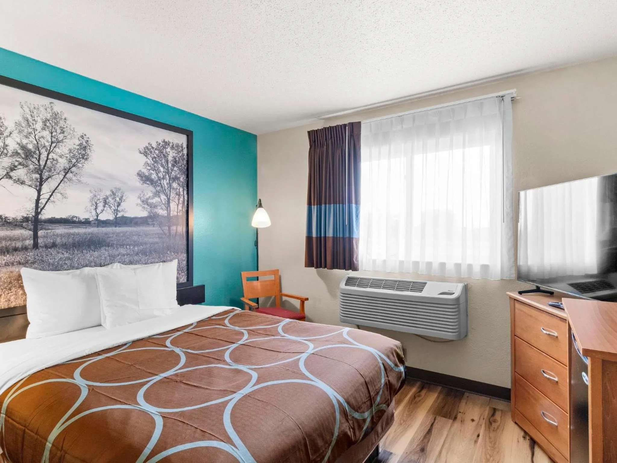 Bed in Super 8 by Wyndham Ogallala