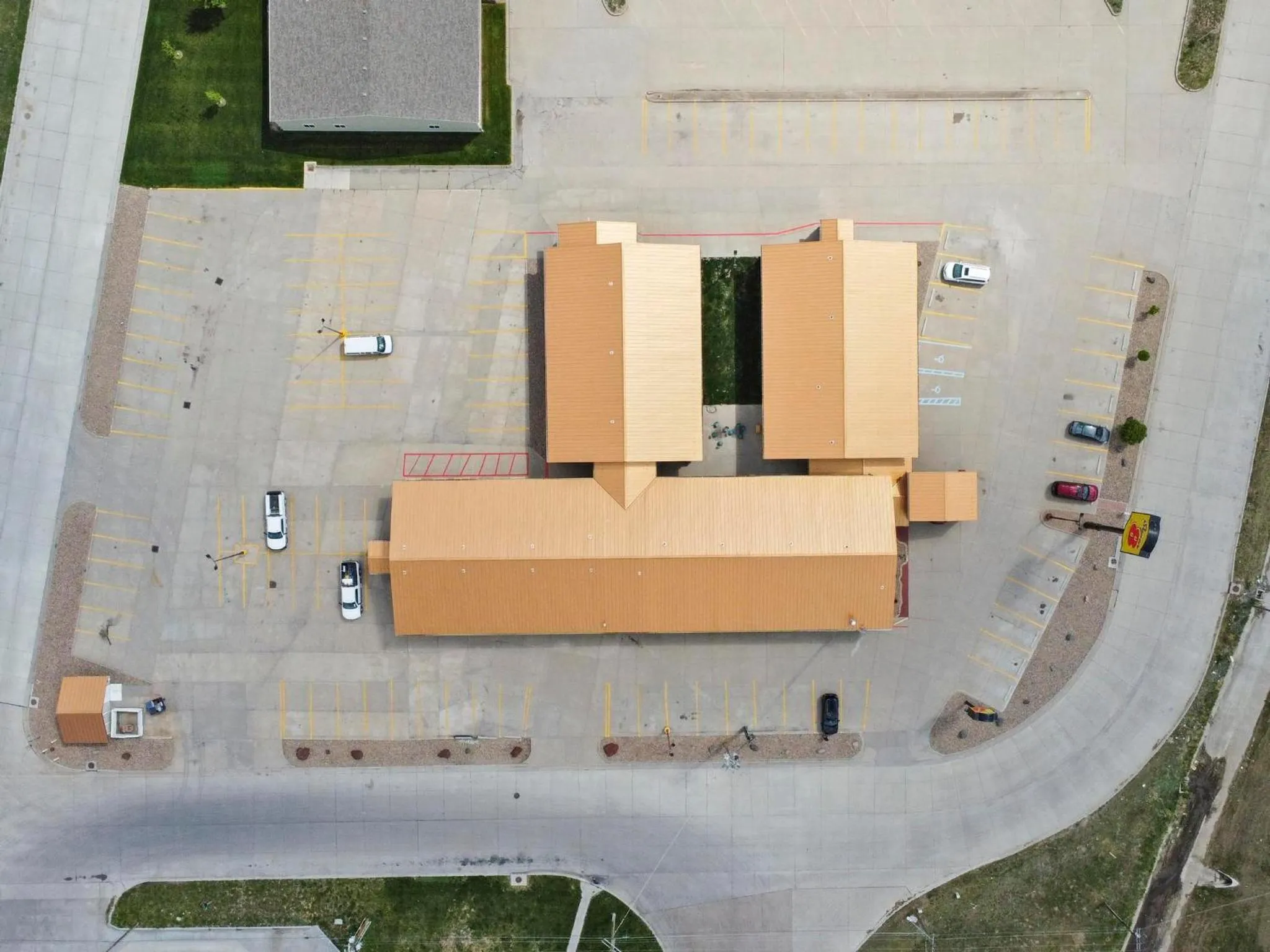 Bird's eye view in Super 8 by Wyndham Ogallala