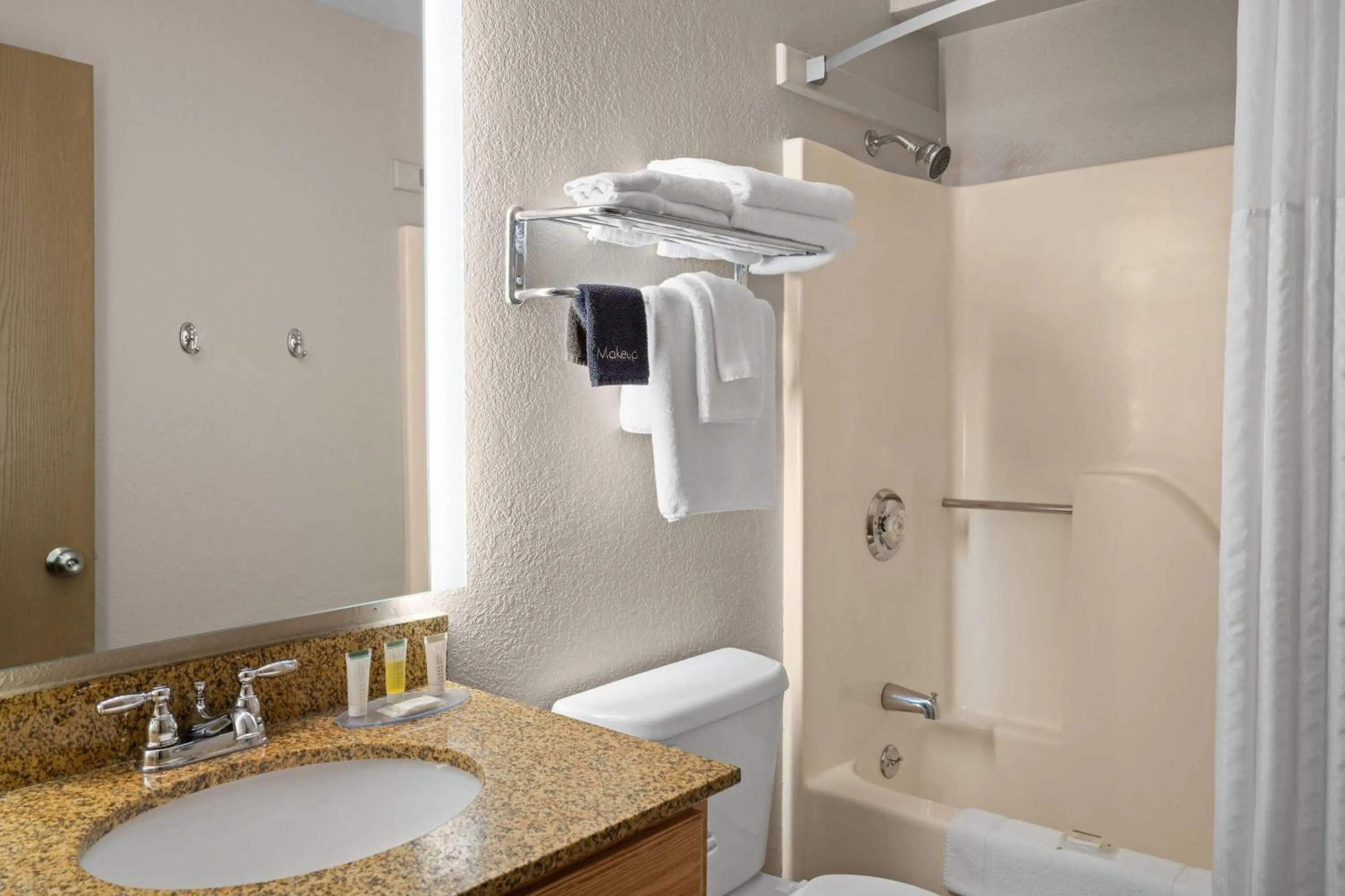 Bathroom in Super 8 by Wyndham Lewistown