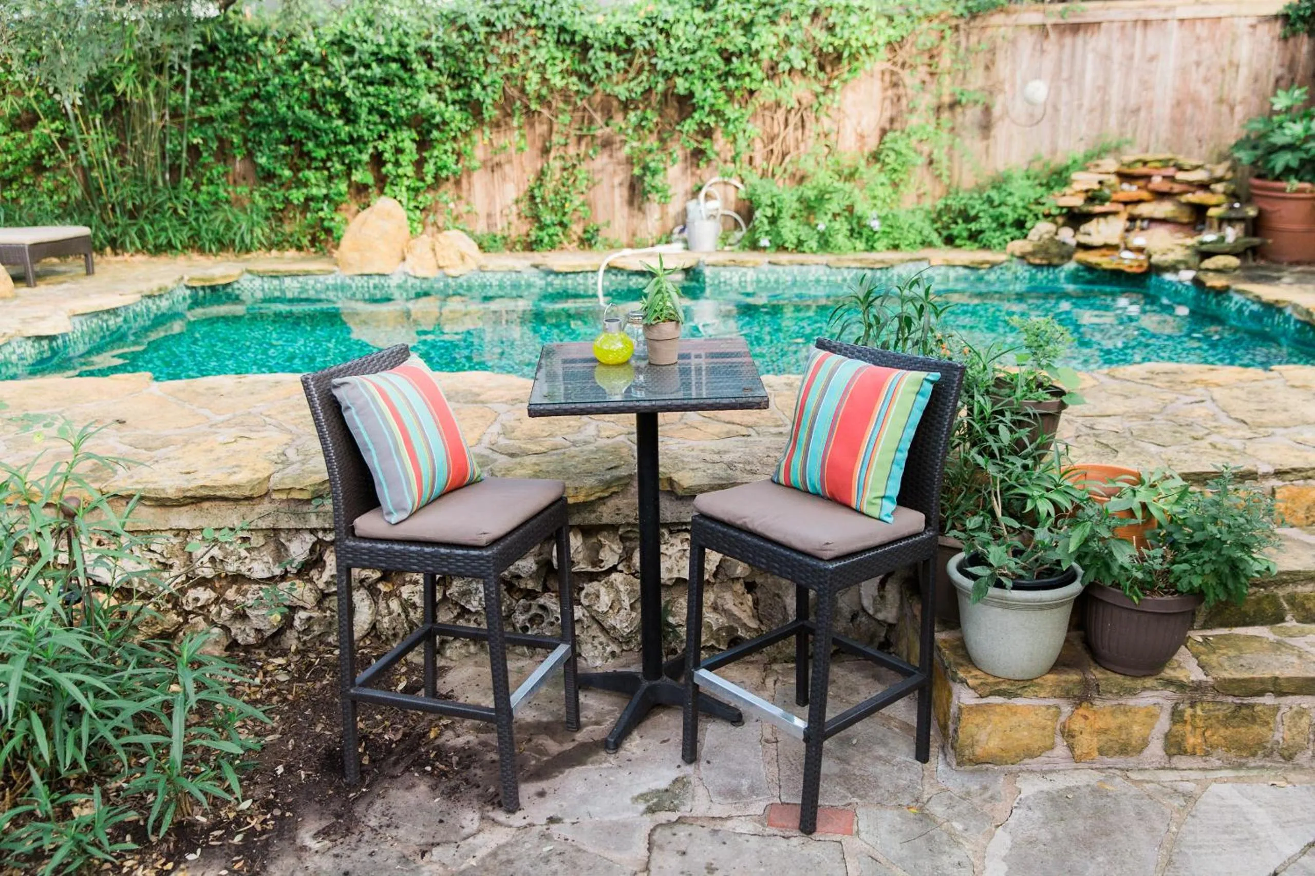 Patio in Park Lane Guest House