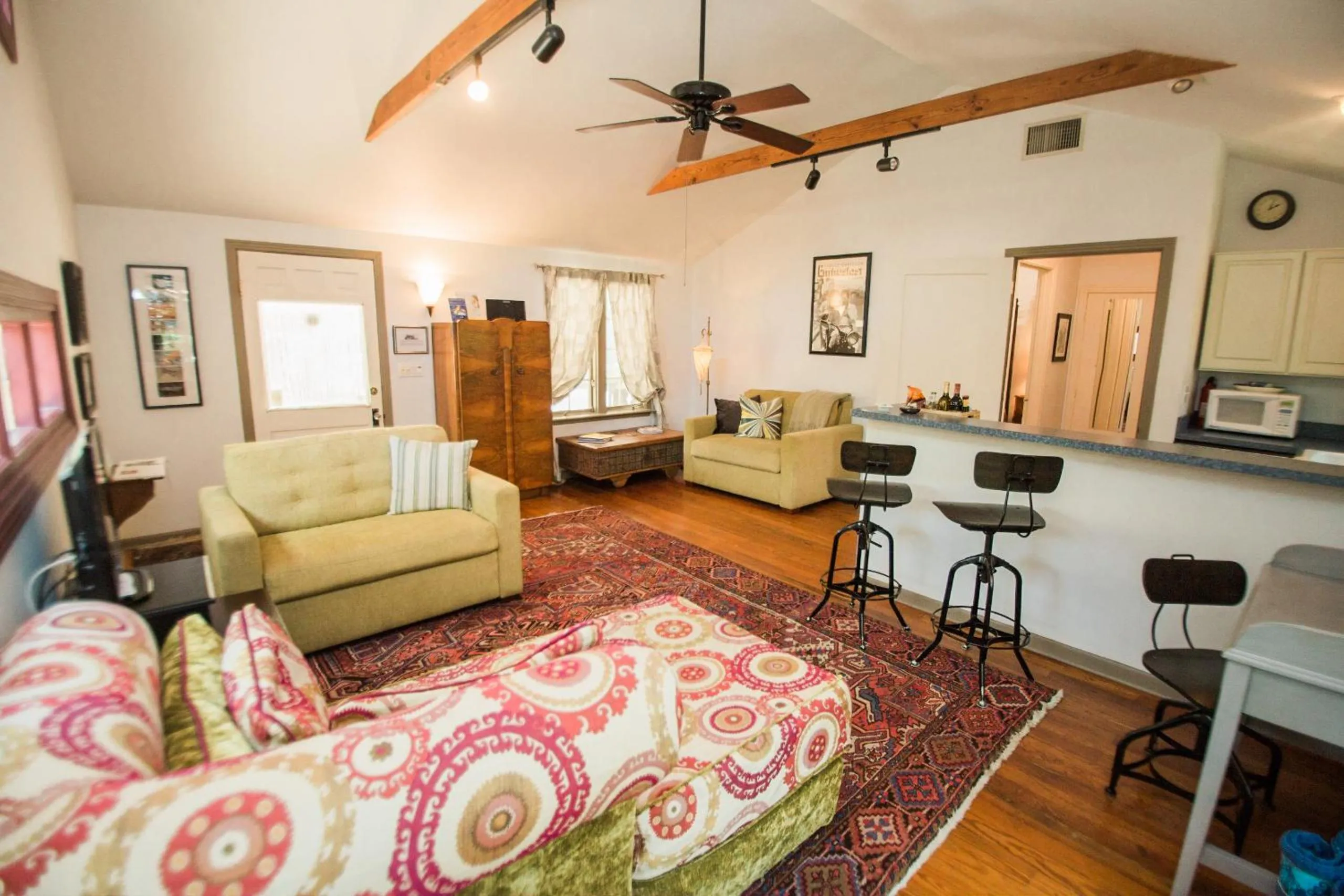 Living room in Park Lane Guest House