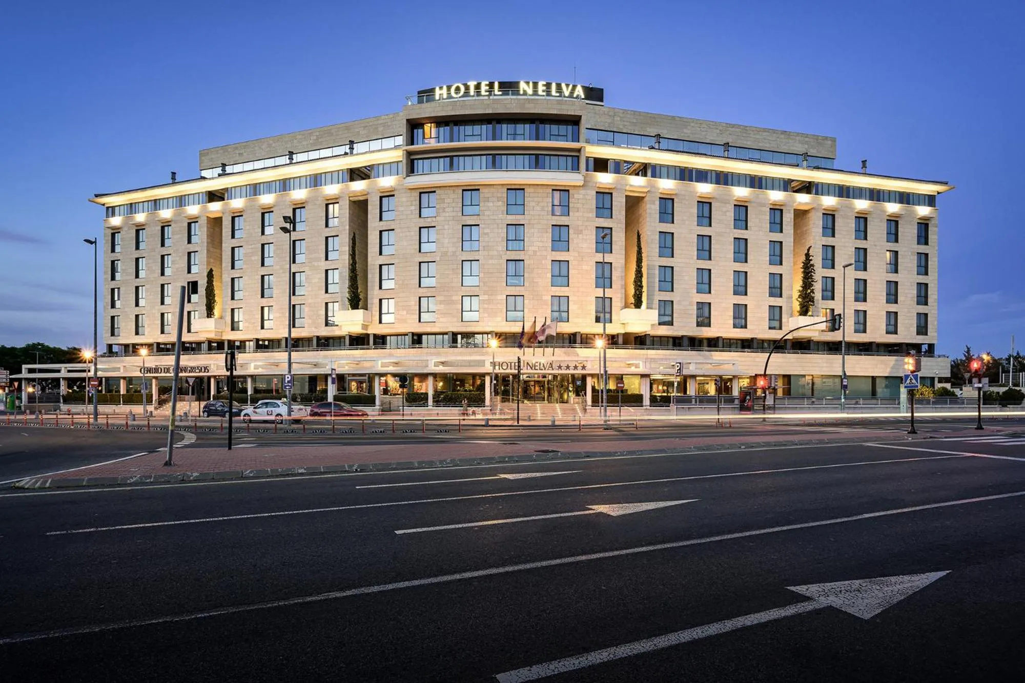 Facade/entrance in Hotel Nelva