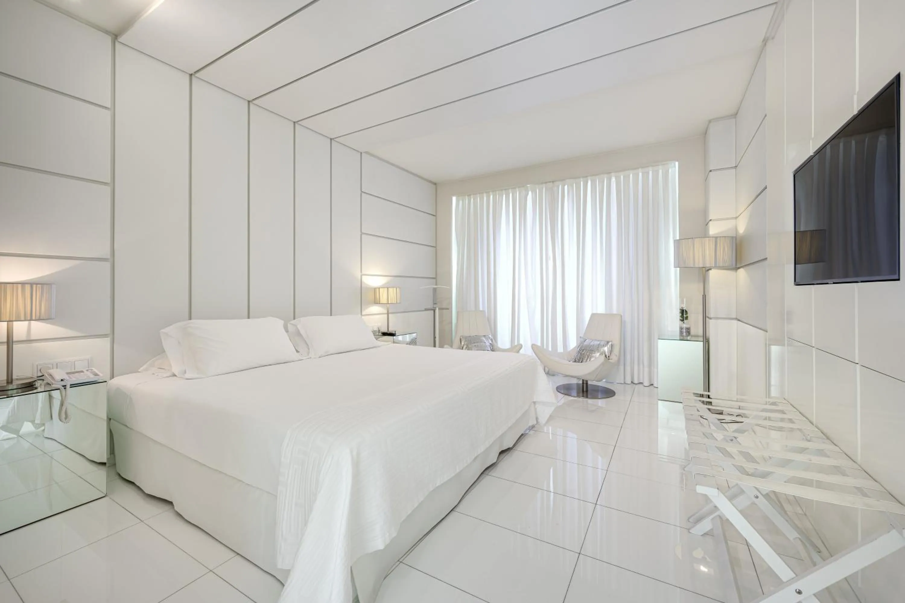 Bedroom, Bed in Hotel Nelva