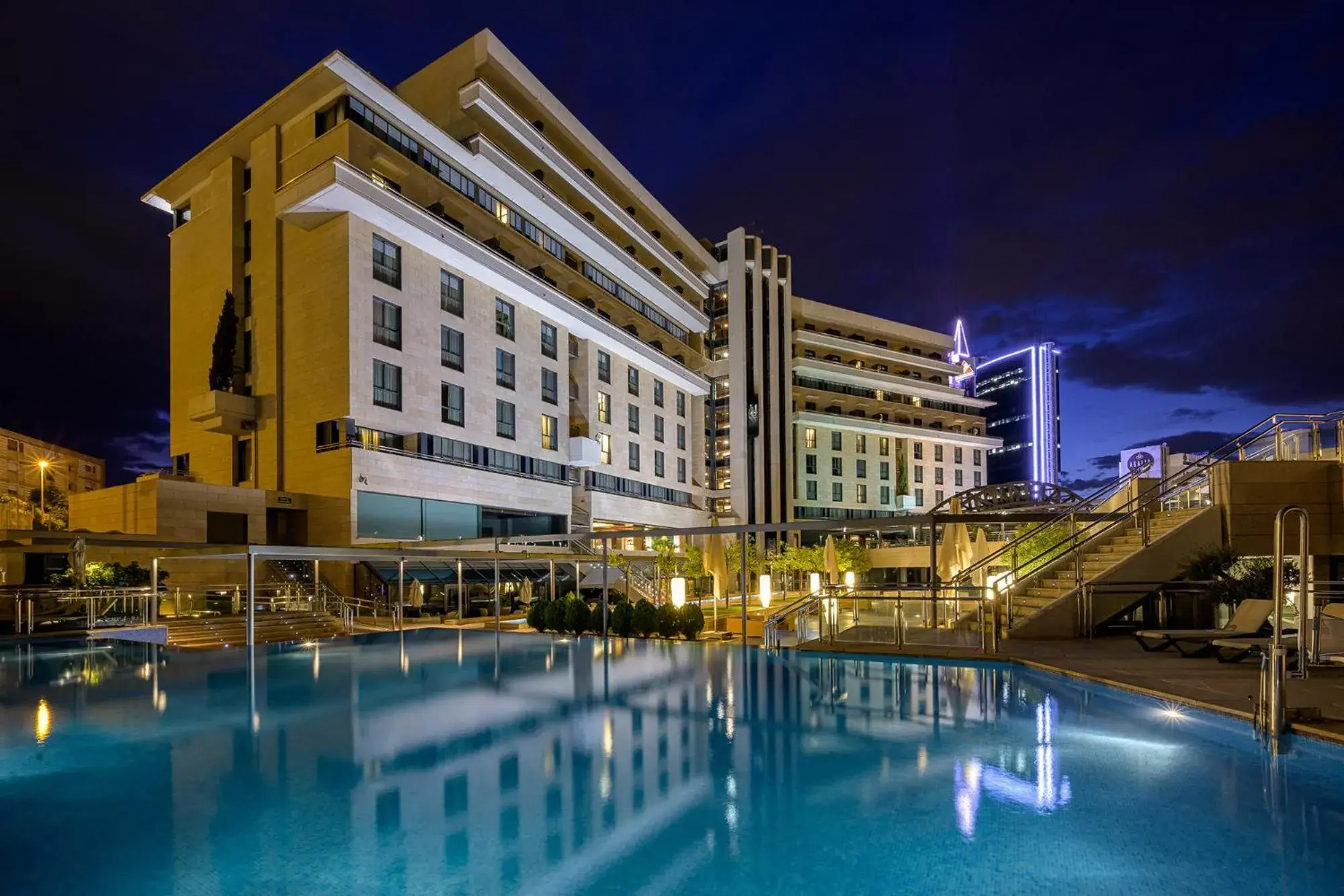 Property building in Hotel Nelva Property building in Hotel Nelva