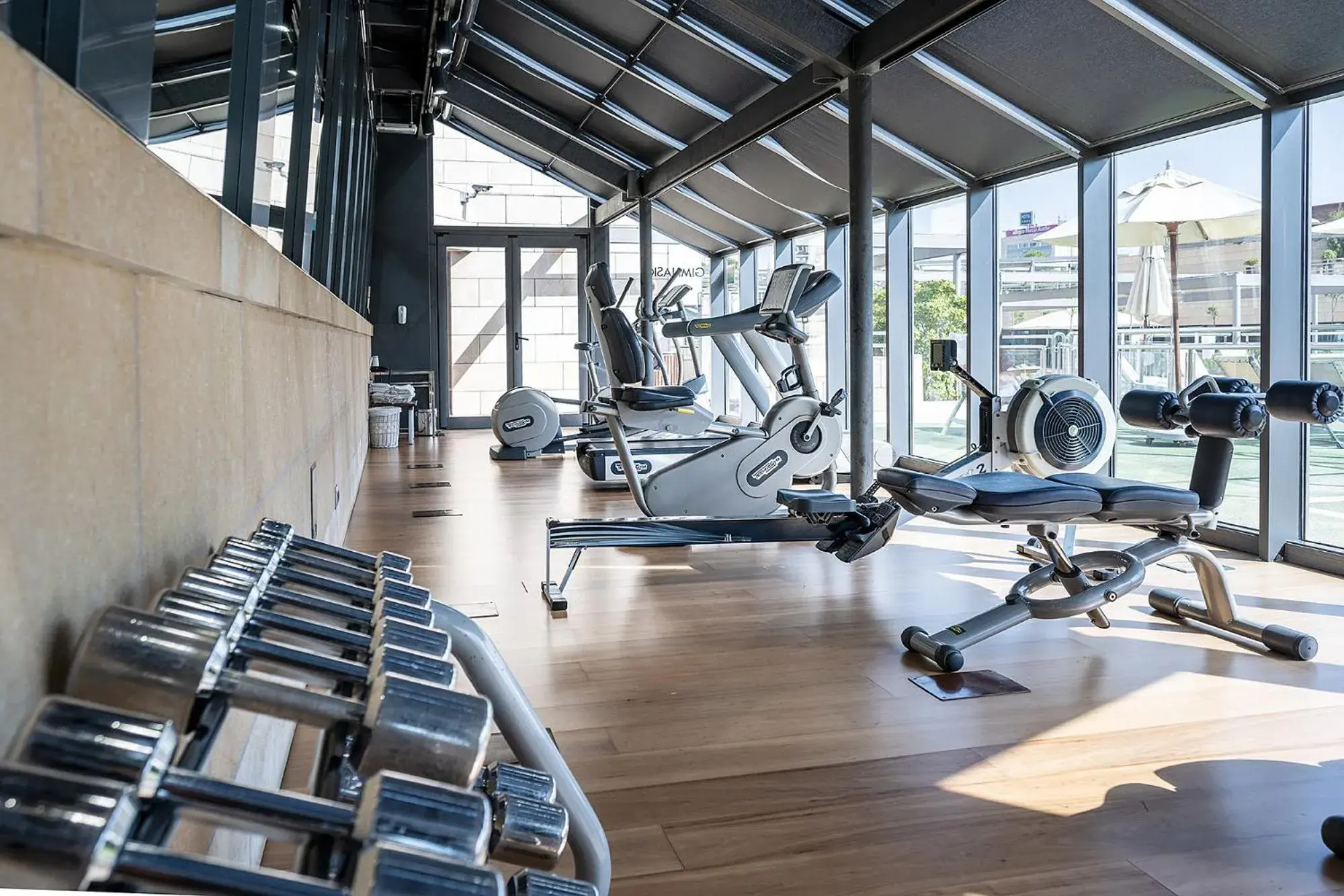 Fitness centre/facilities in Hotel Nelva Fitness centre/facilities in Hotel Nelva