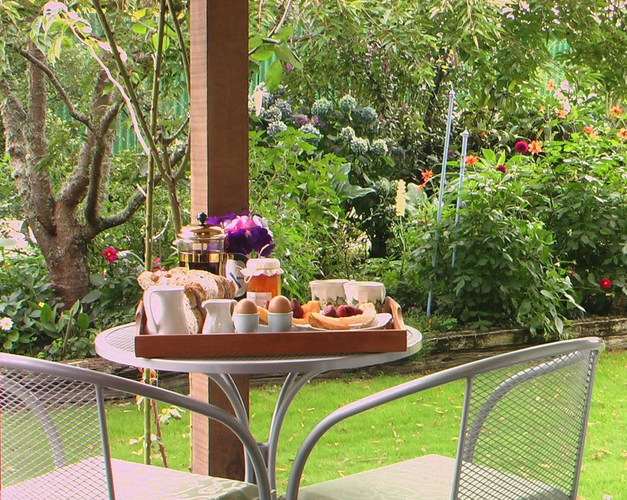 Continental breakfast in Annick House Bed and Breakfast