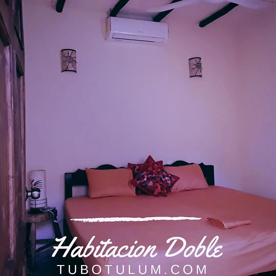Bed in Tubo Tulum Hostel