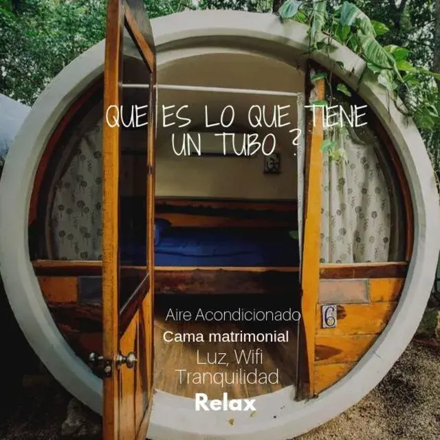 Tube Double Room in Tubo Tulum Hostel Tube Double Room in Tubo Tulum Hostel