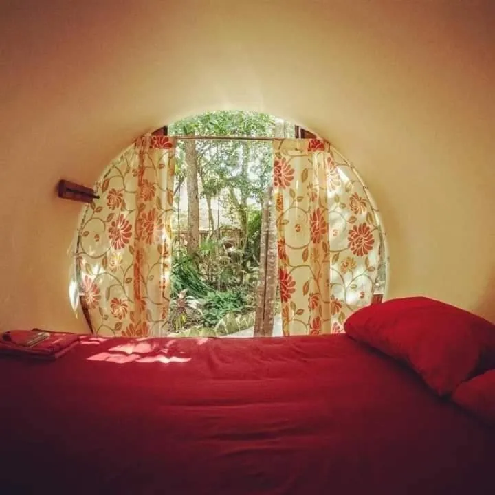 Bed in Tubo Tulum Hostel