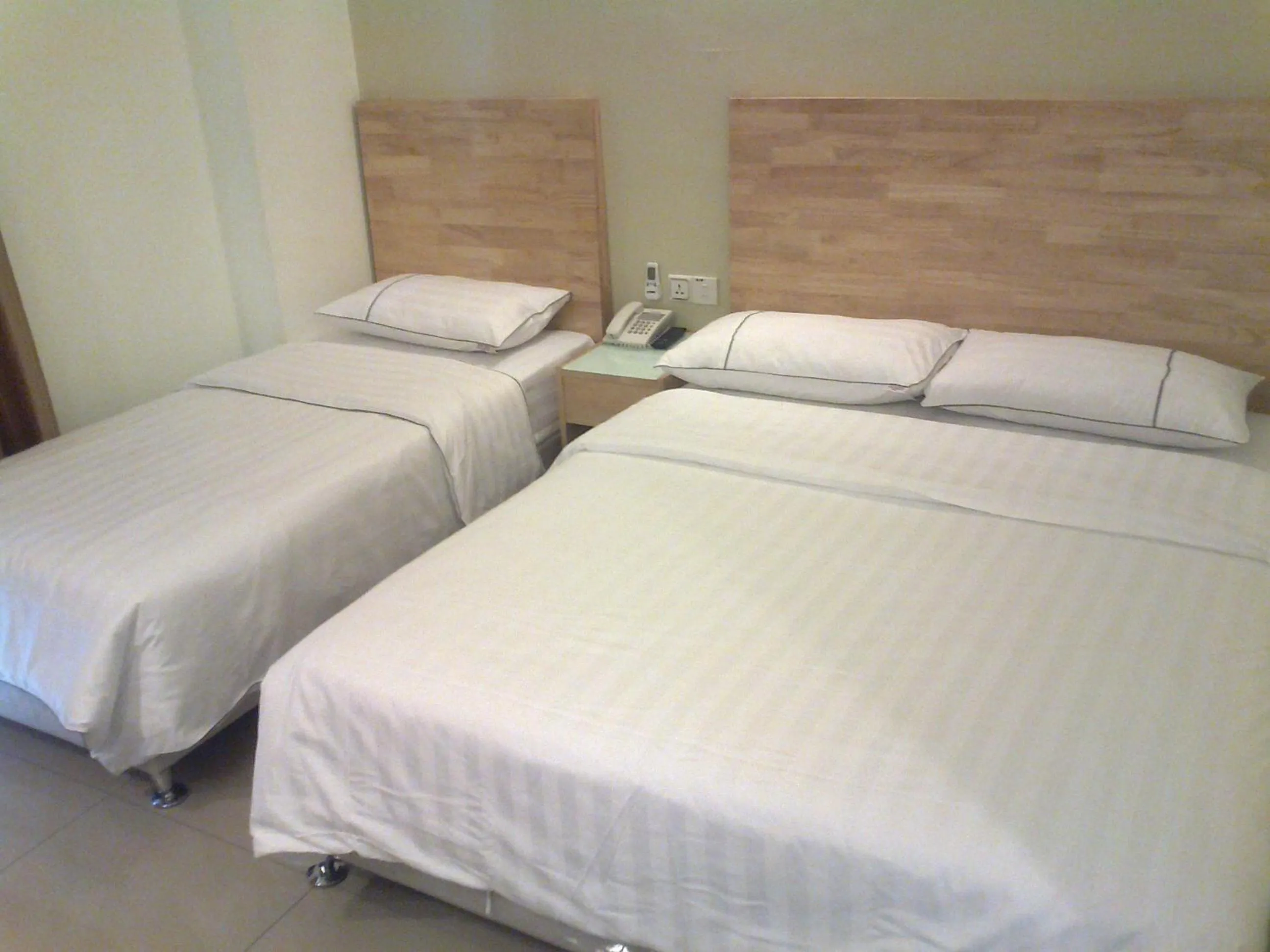 Bed in Hotel Desaria