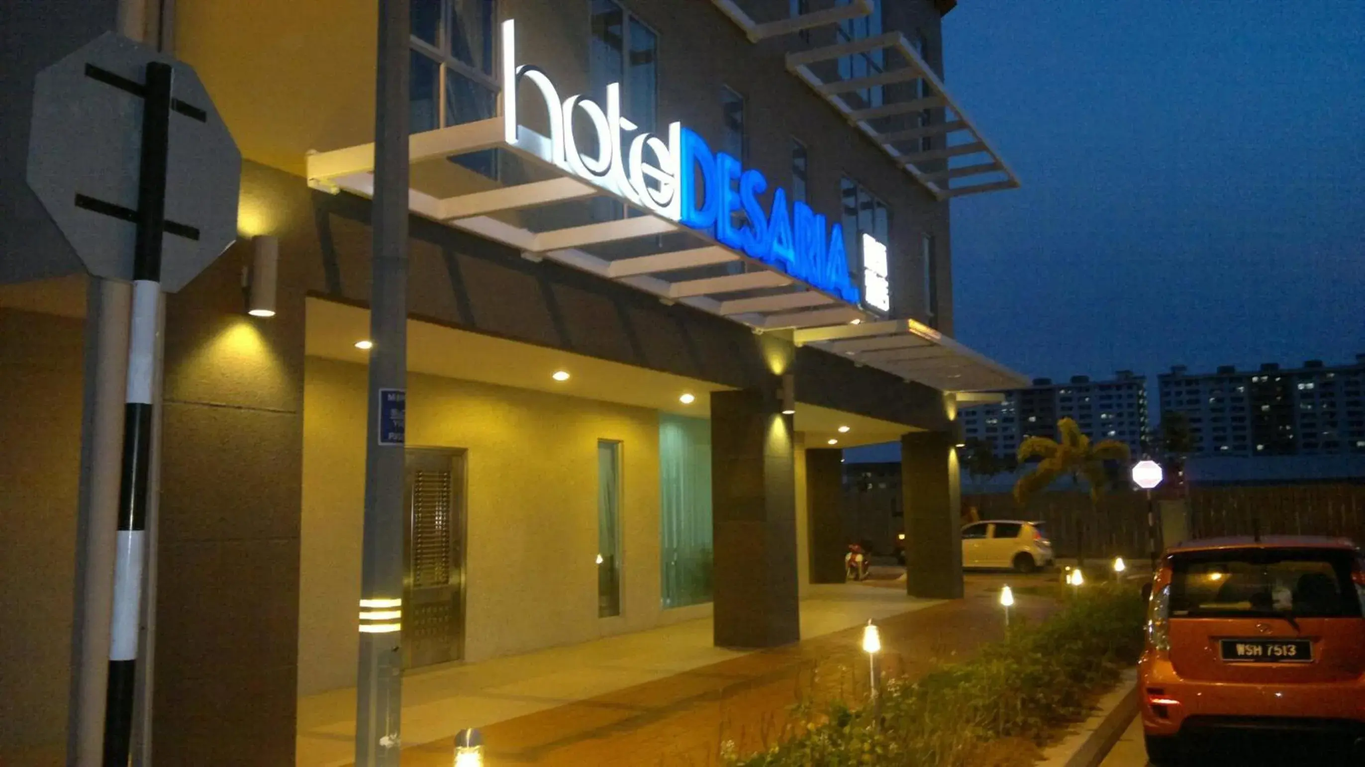 Facade/entrance in Hotel Desaria Facade/entrance in Hotel Desaria