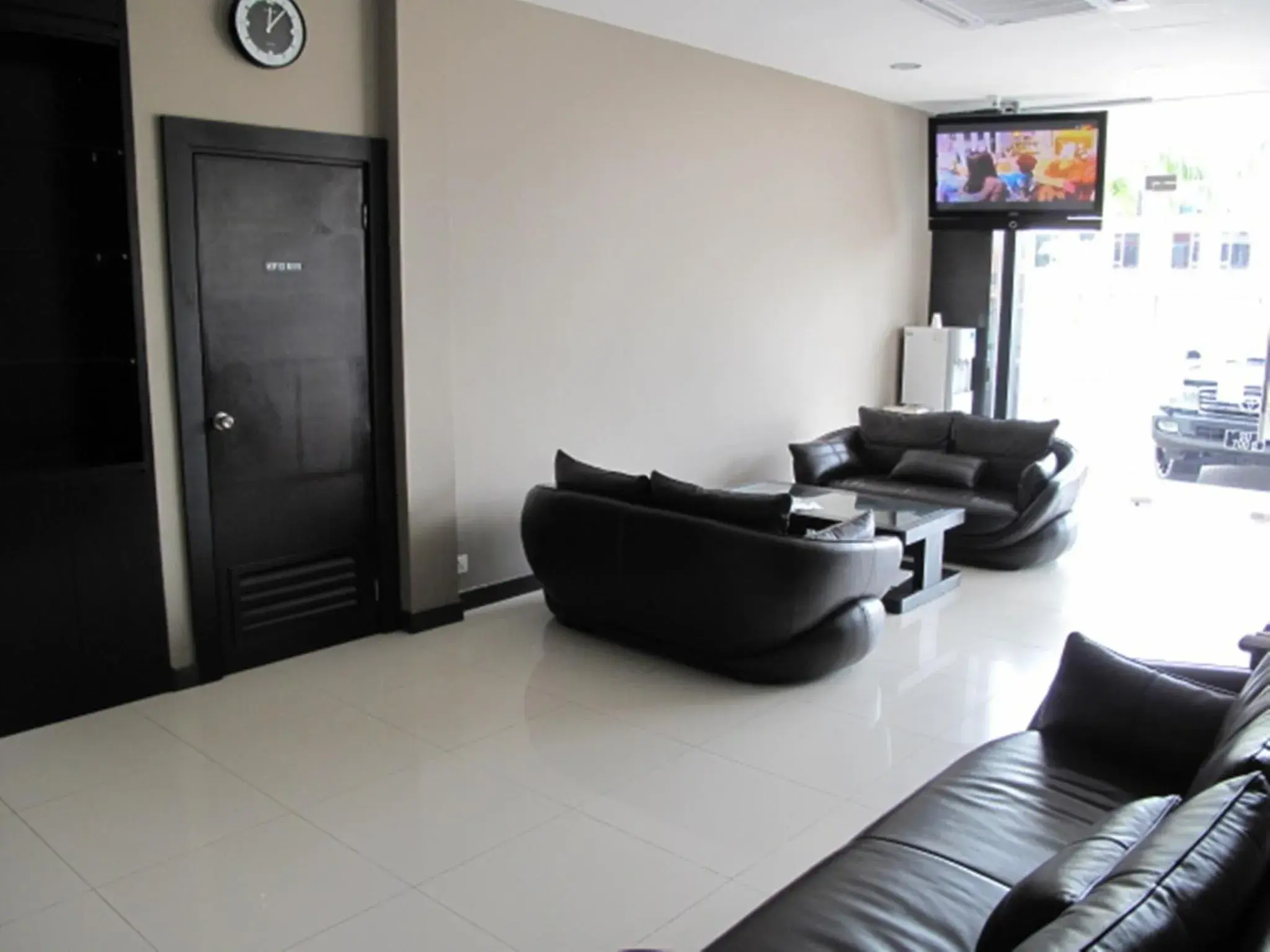 Facade/entrance in Labuk Hotel Facade/entrance in Labuk Hotel