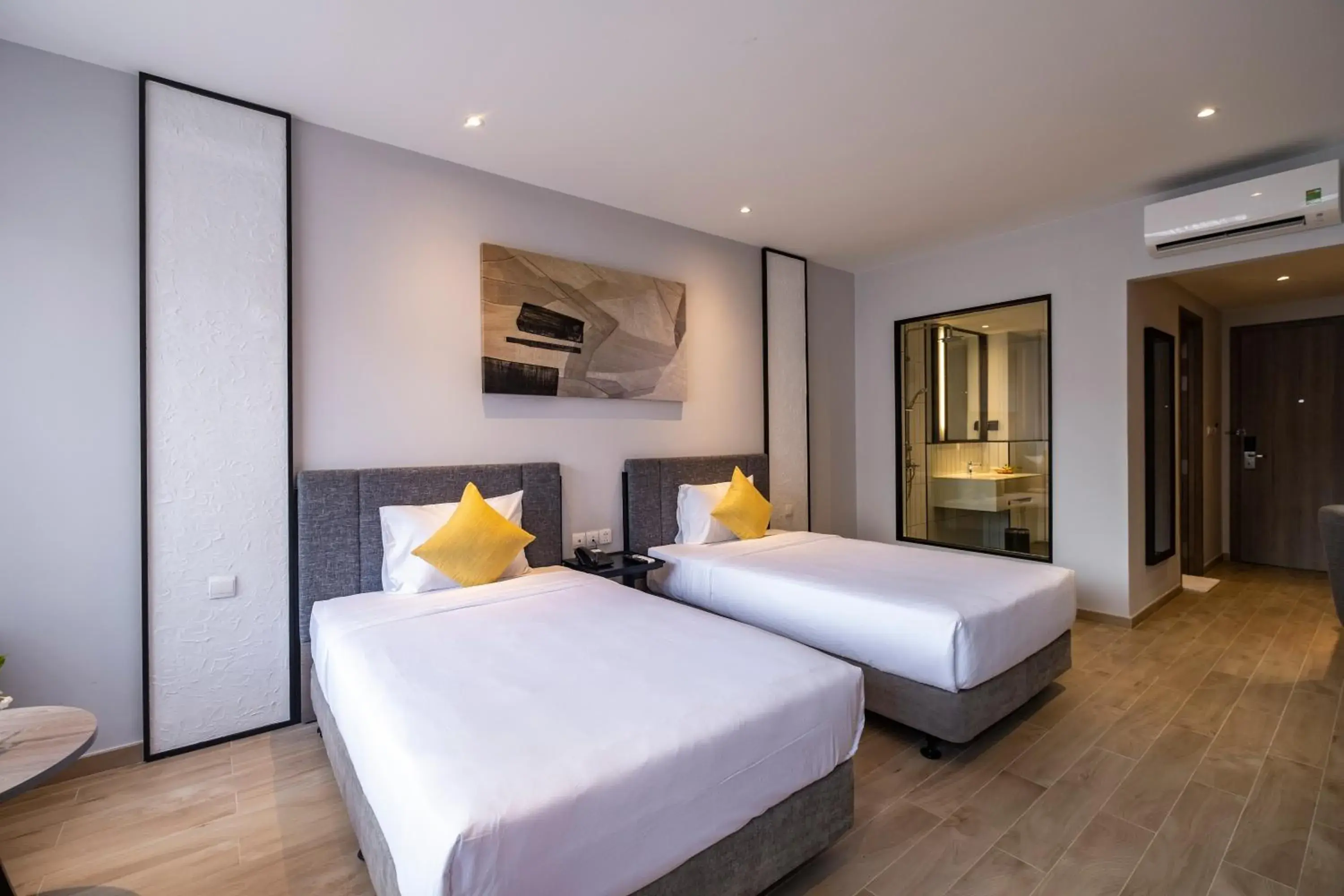 Bed in Seava Ho Tram Beach Resort Bed in Seava Ho Tram Beach Resort