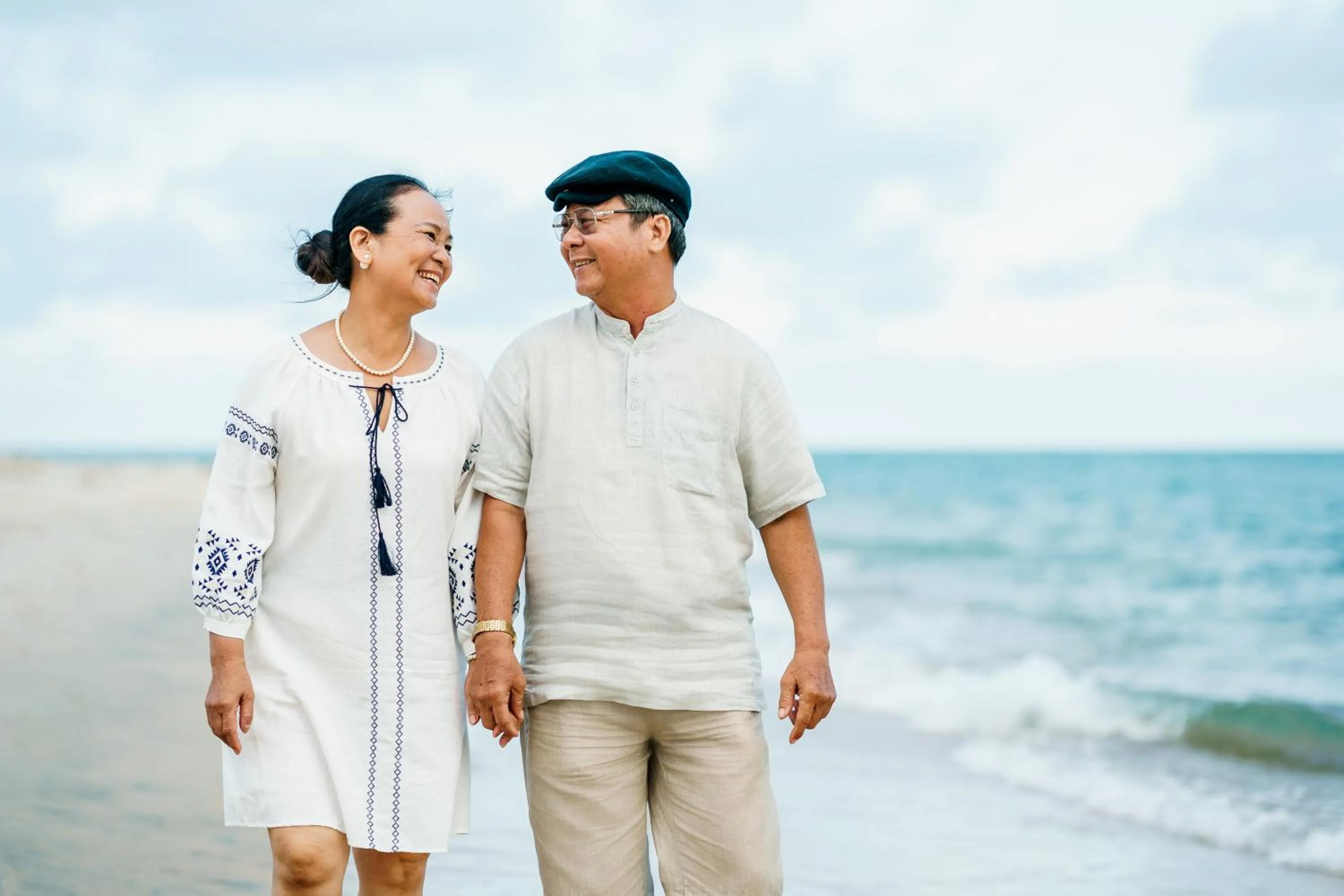 People in Seava Ho Tram Beach Resort