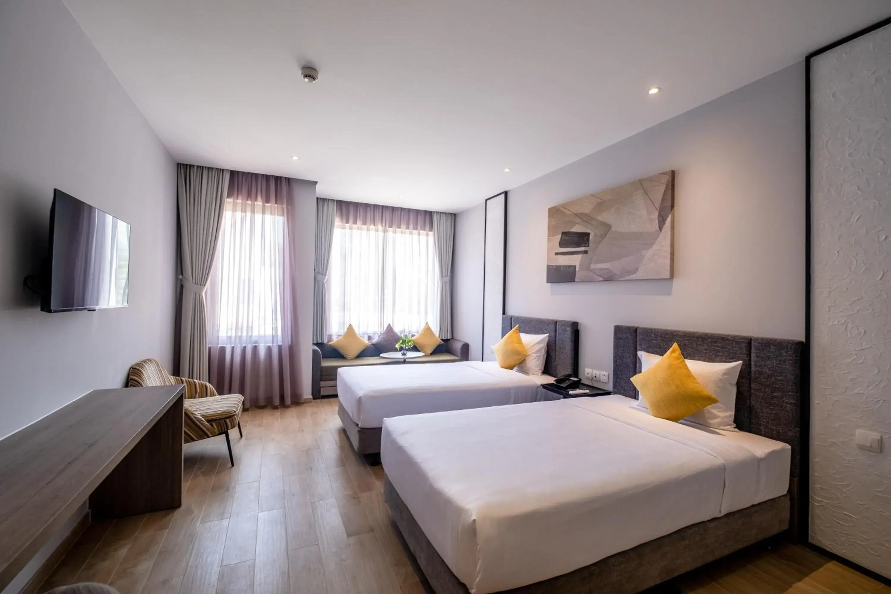 Twin Room with Garden View - Non-Smoking in Seava Ho Tram Beach Resort Twin Room with Garden View - Non-Smoking in Seava Ho Tram Beach Resort