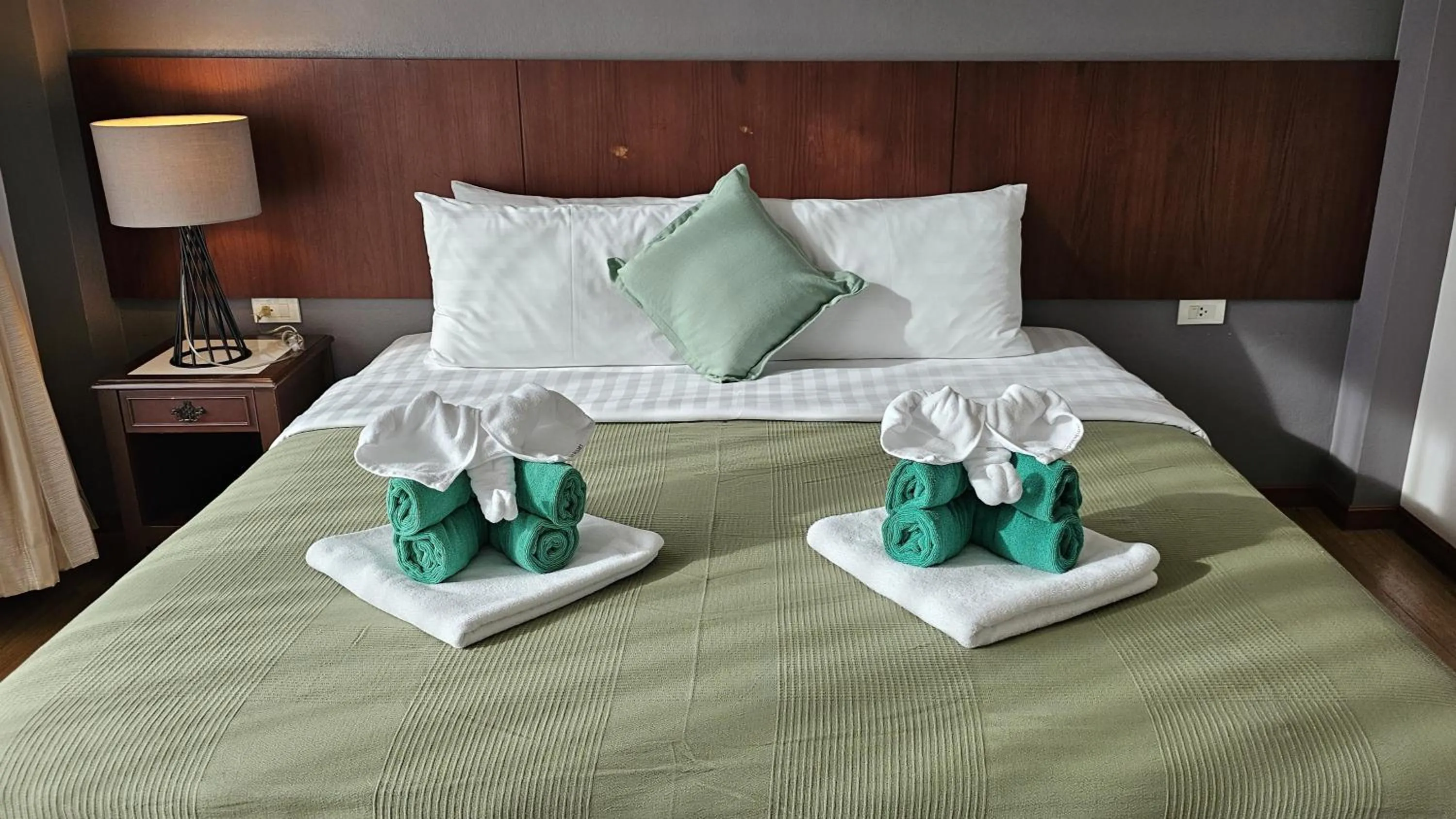 Bed in The Fusion Resort Hotel