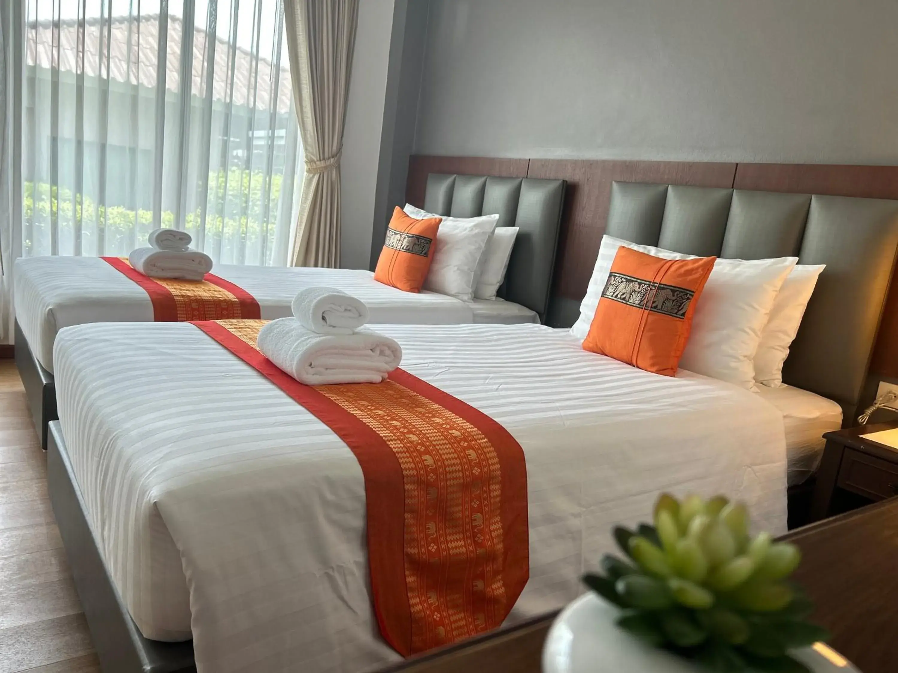 Bed in The Fusion Resort Hotel Bed in The Fusion Resort Hotel