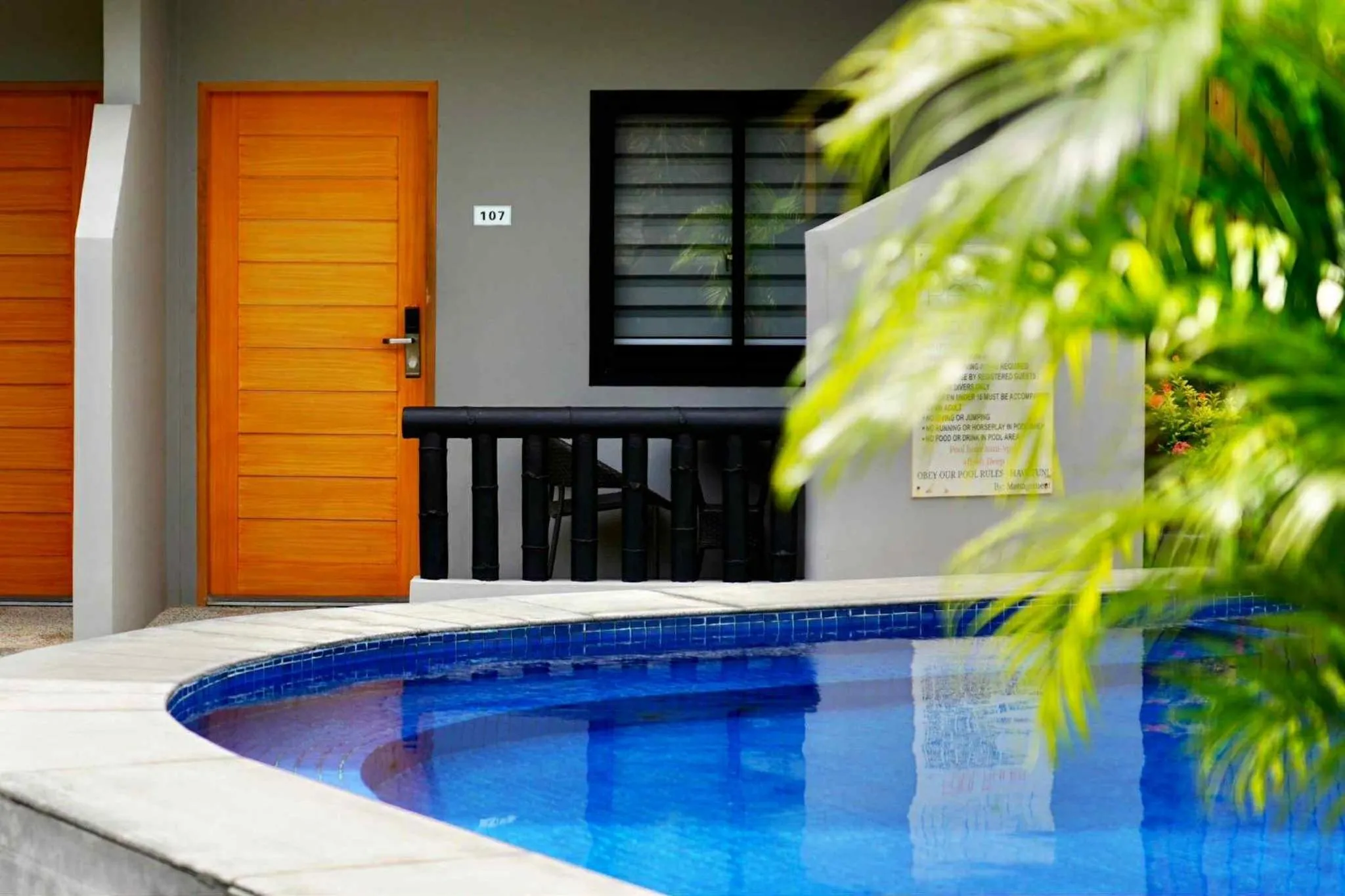 Swimming pool in Mayfair Resort