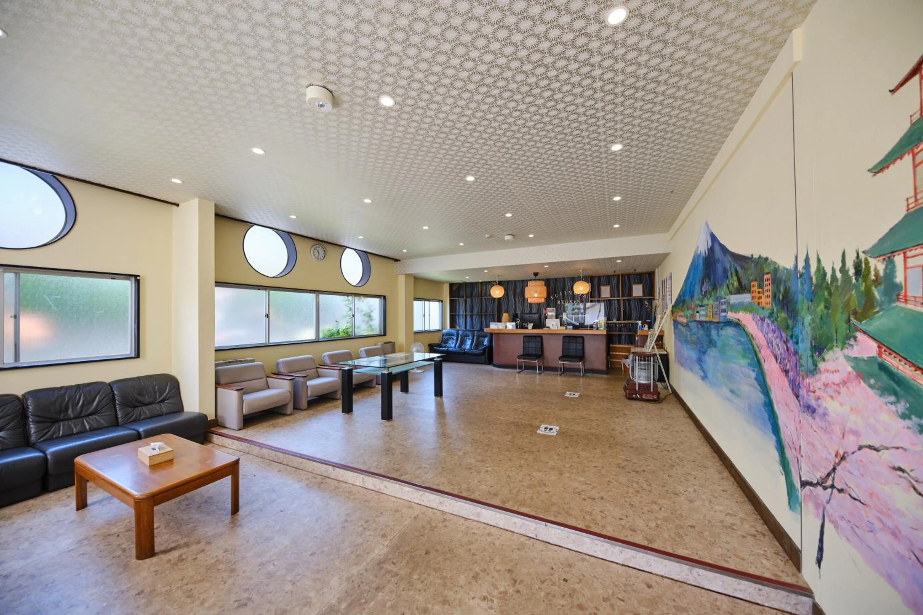 Lobby or reception in Fuyo Sankyo Enka