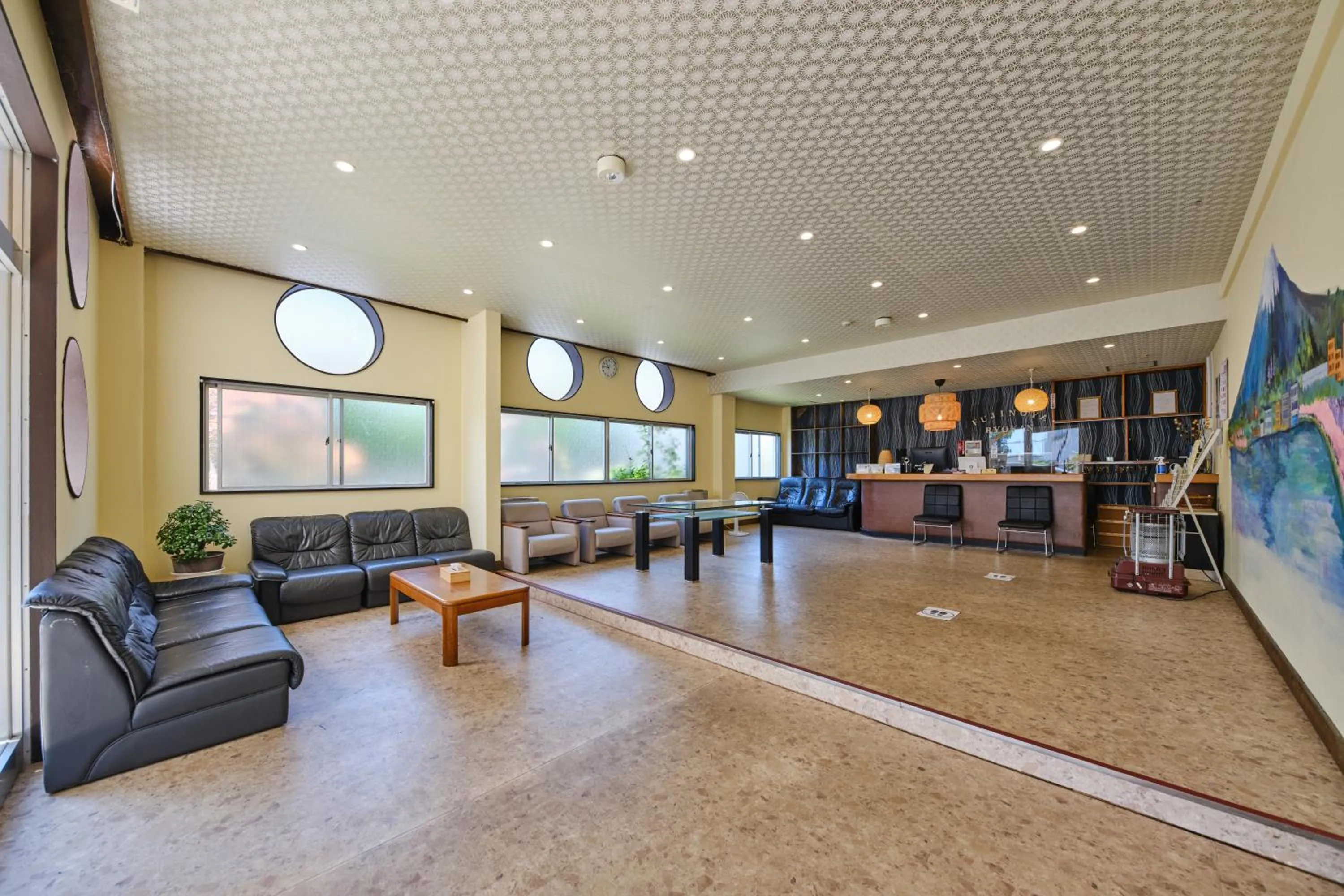 Lobby or reception in Fuyo Sankyo Enka