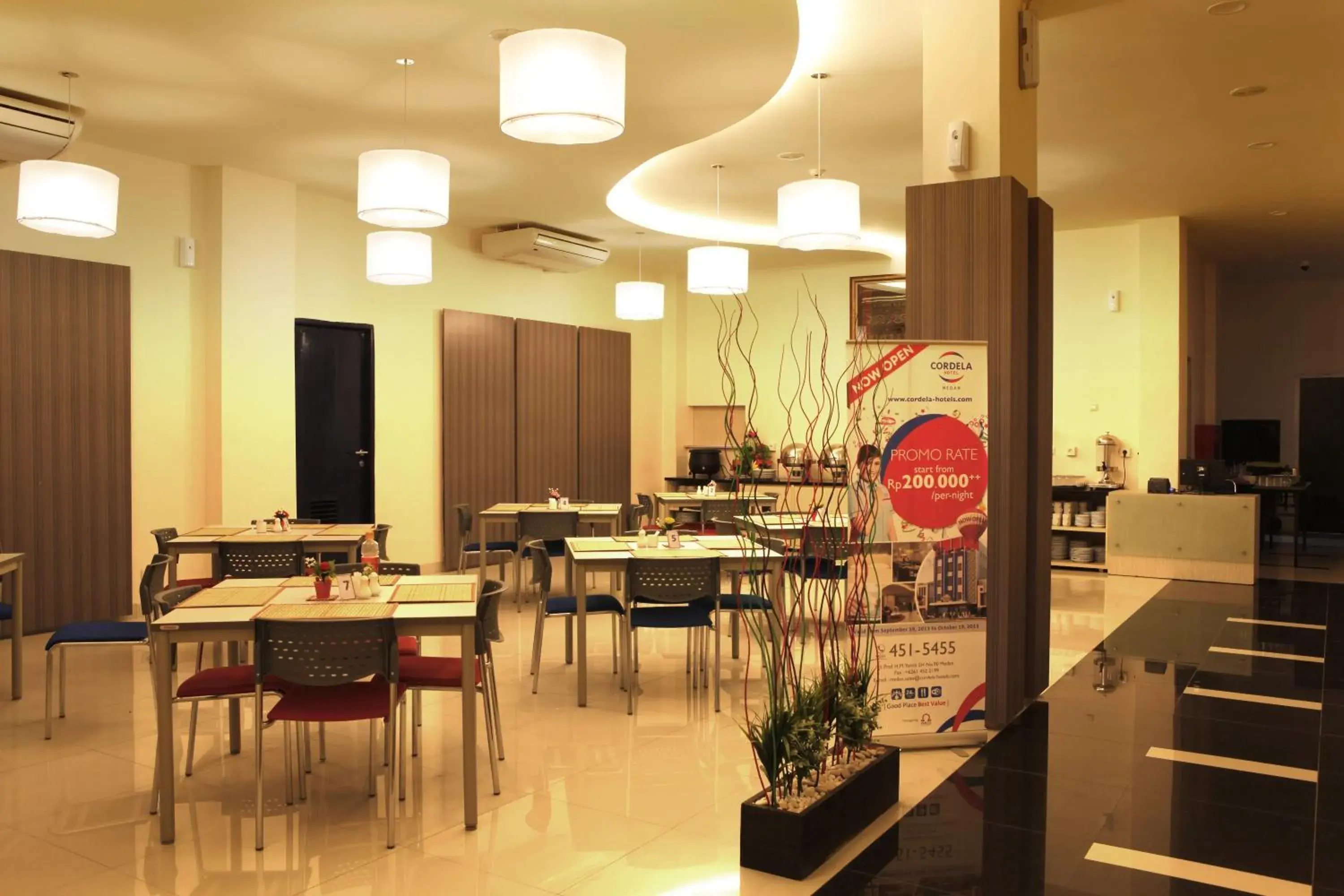Restaurant/places to eat in Cordela Hotel Medan Restaurant/places to eat in Cordela Hotel Medan