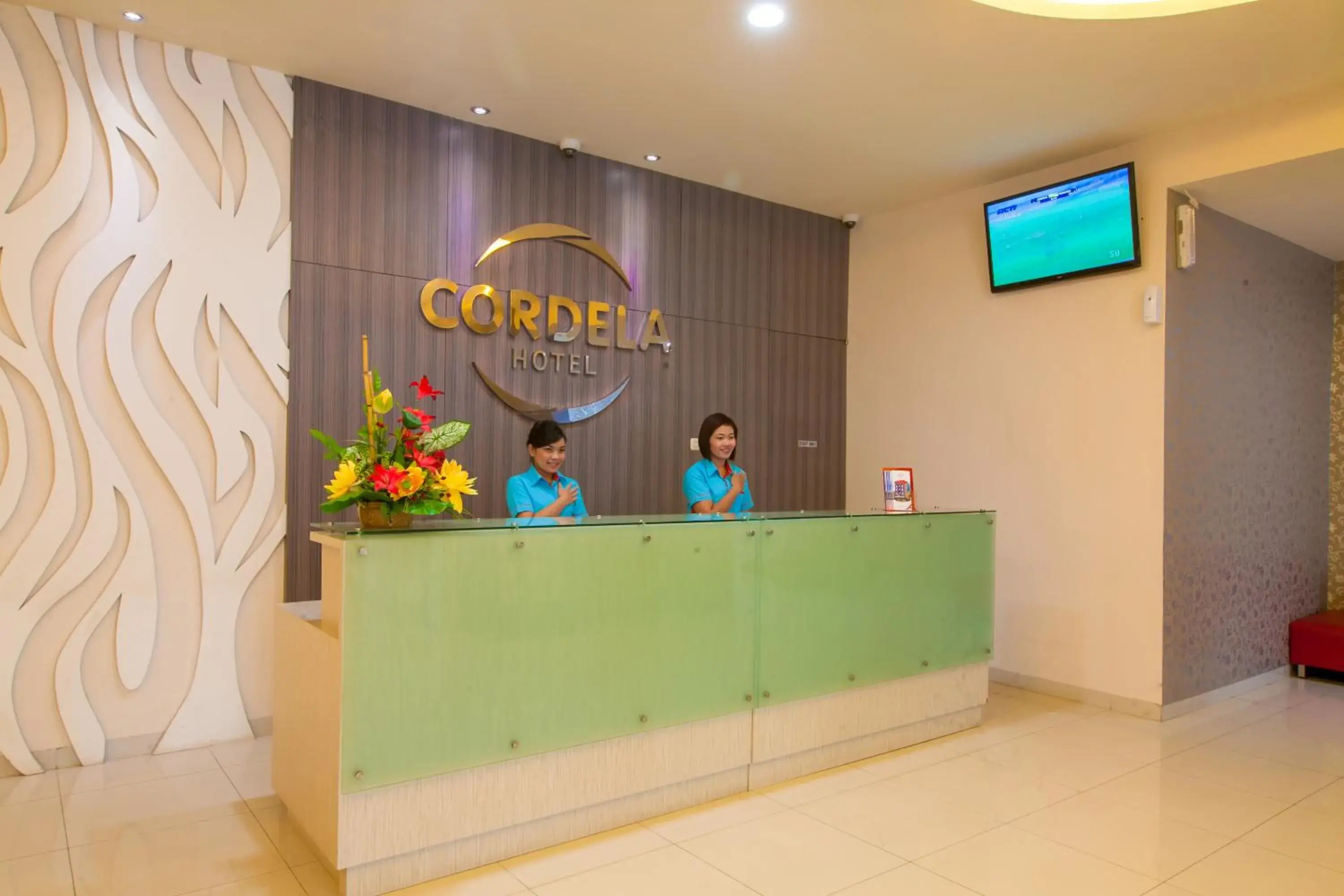 Lobby or reception in Cordela Hotel Medan Lobby or reception in Cordela Hotel Medan