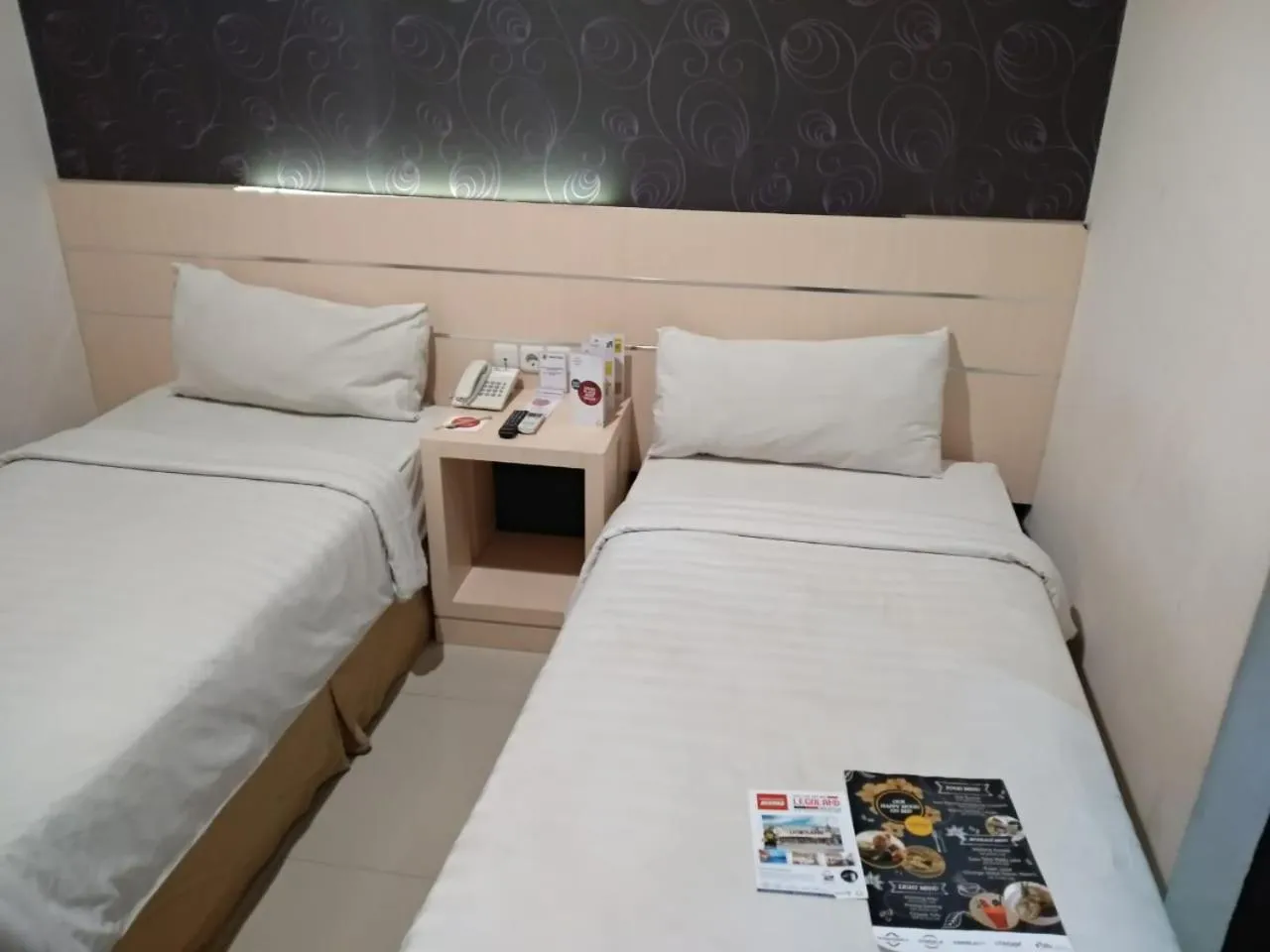 Bed in Cordela Hotel Medan
