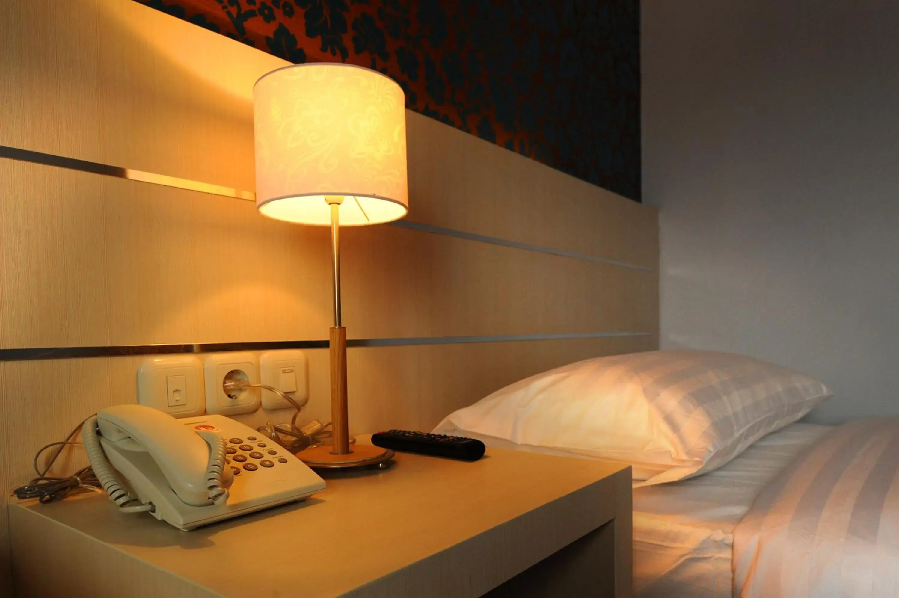 Decorative detail, Bed in Cordela Hotel Medan Decorative detail, Bed in Cordela Hotel Medan