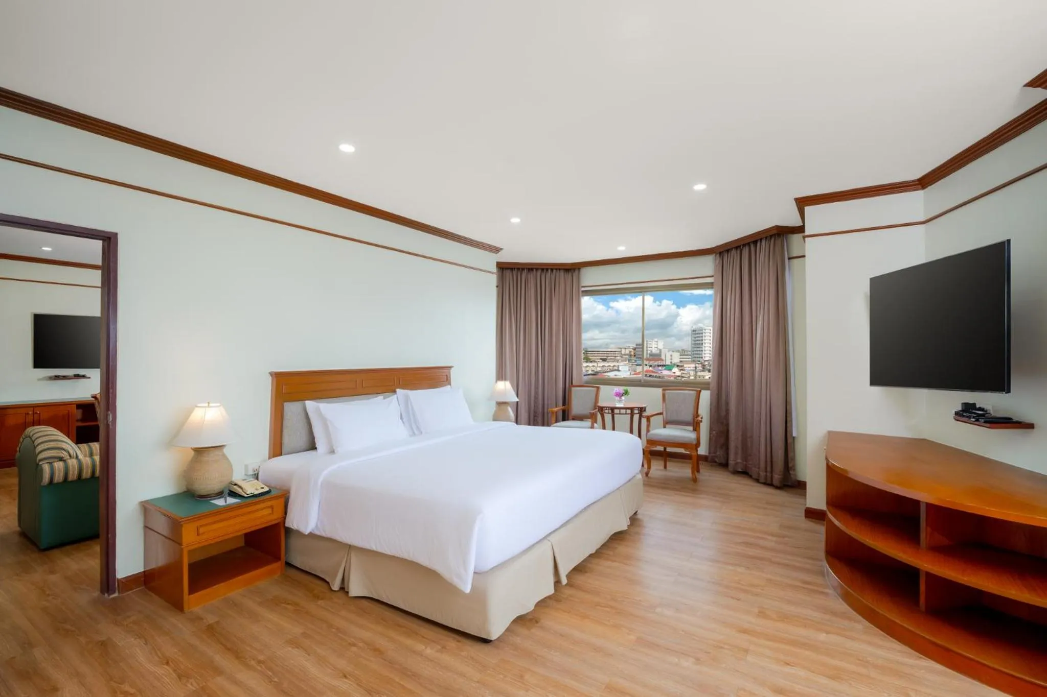 Bed in Star Convention Hotel