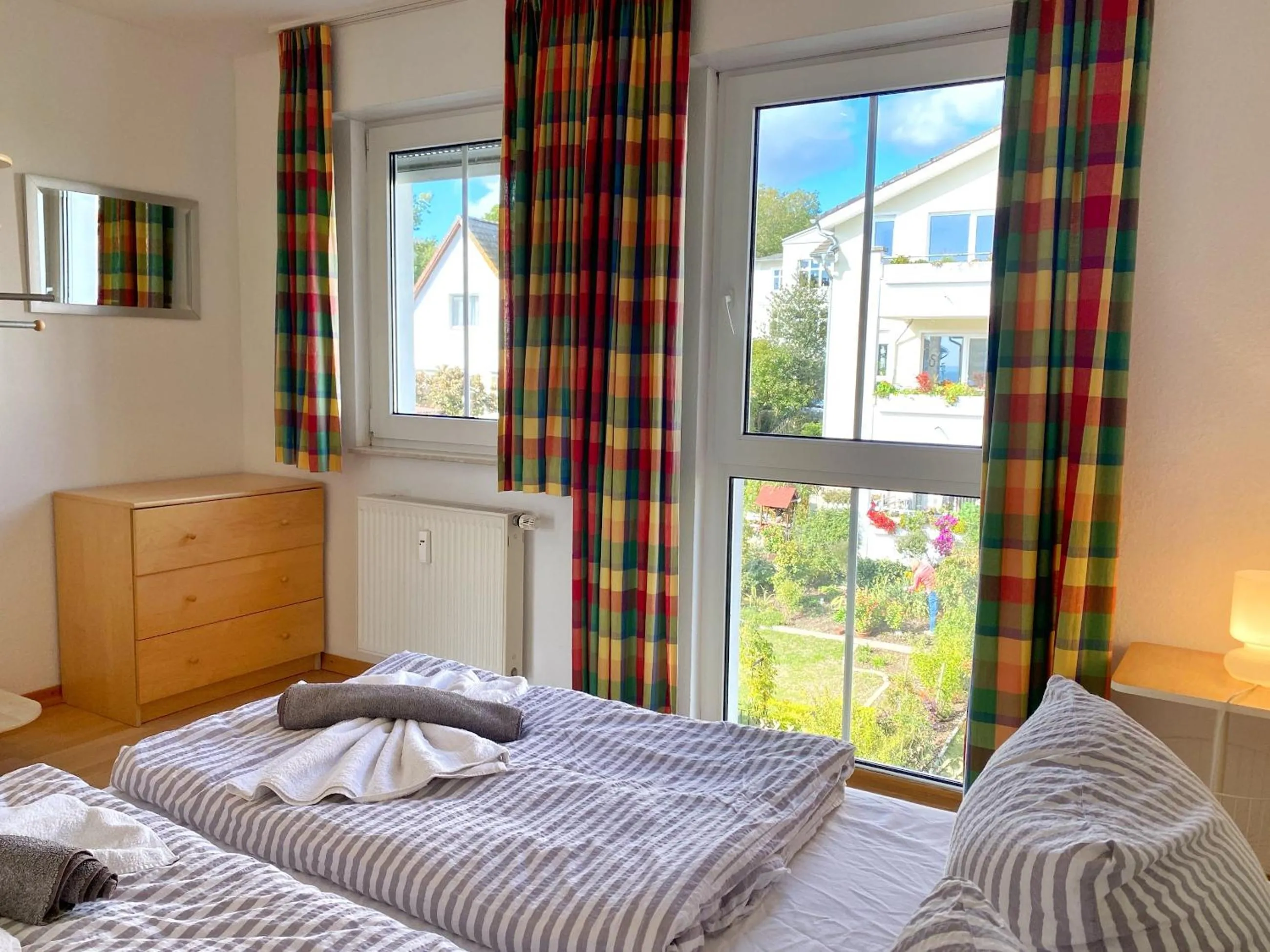 Bedroom, Bed in Appartementhaus Victoria - Fewo Meeresrauschen