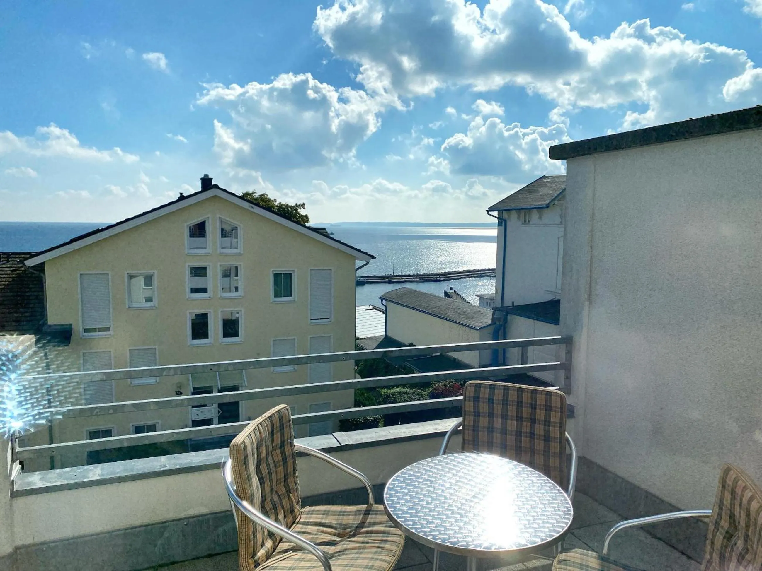Balcony/Terrace in Appartementhaus Victoria - Fewo Meeresrauschen