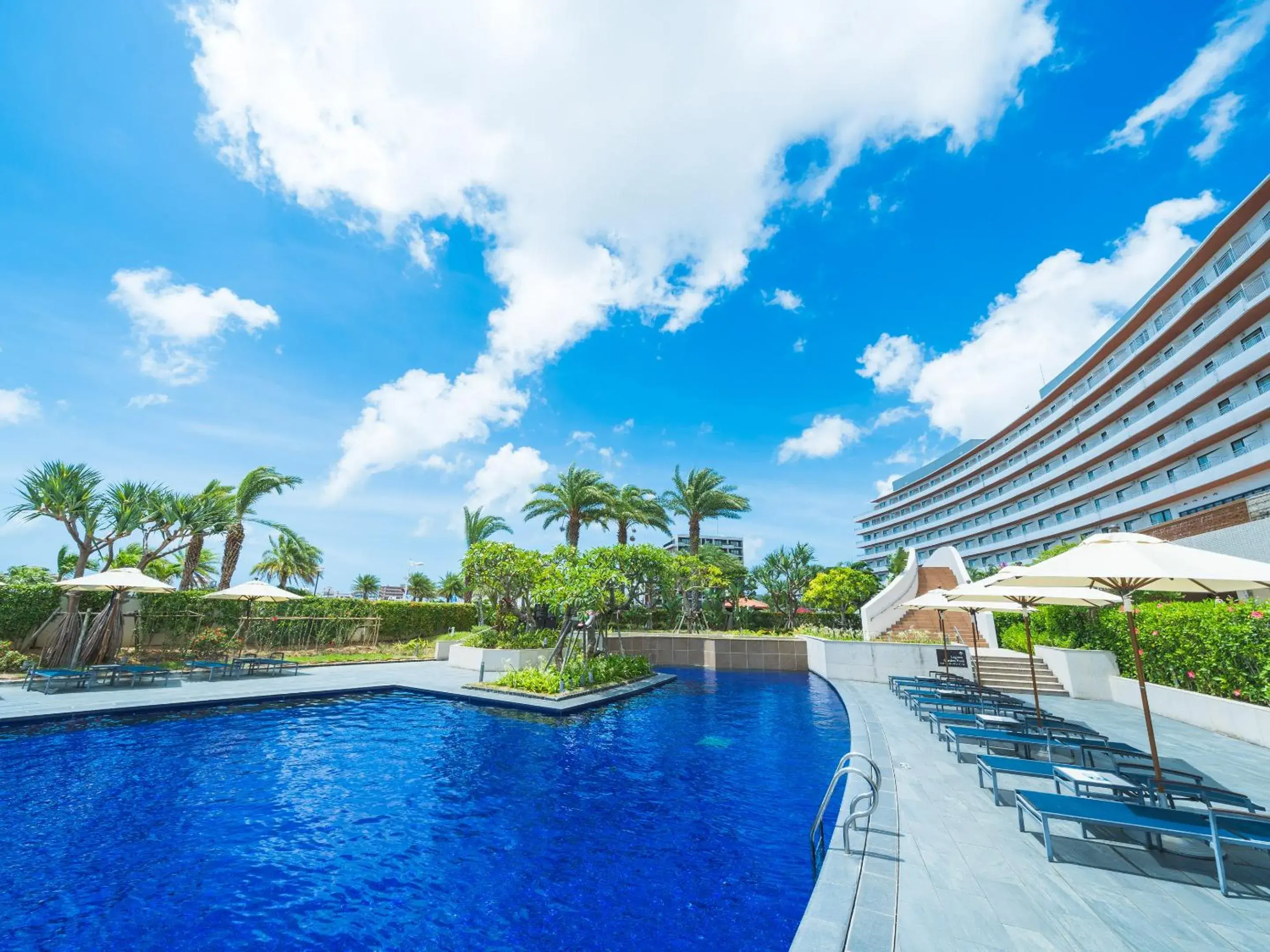 Property building in Hilton Okinawa Chatan Resort Property building in Hilton Okinawa Chatan Resort