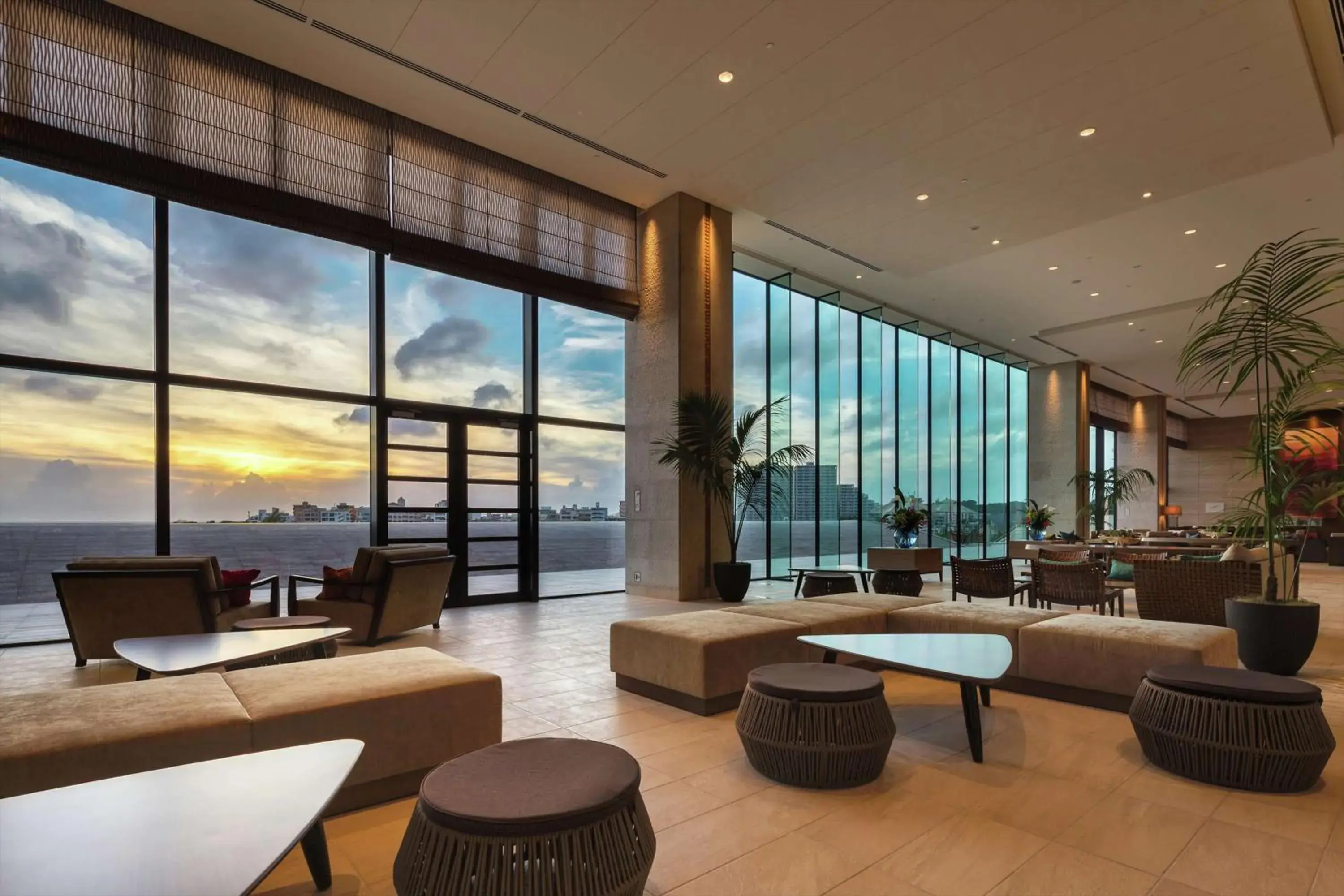 Lobby or reception in Hilton Okinawa Chatan Resort Lobby or reception in Hilton Okinawa Chatan Resort