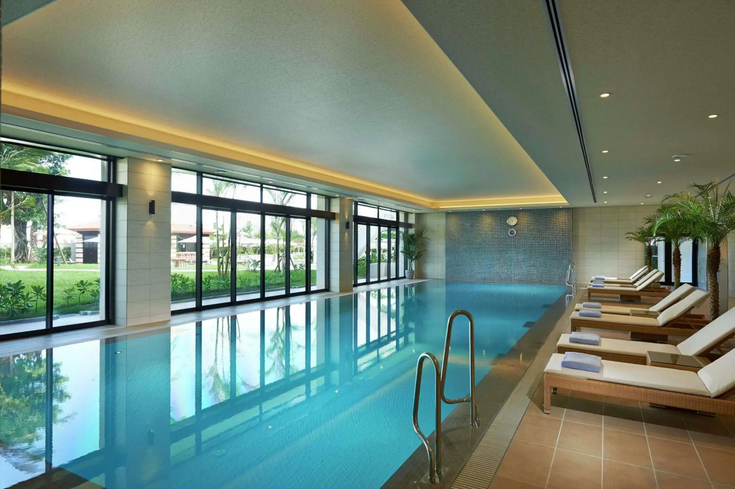 Pool view in Hilton Okinawa Chatan Resort Pool view in Hilton Okinawa Chatan Resort