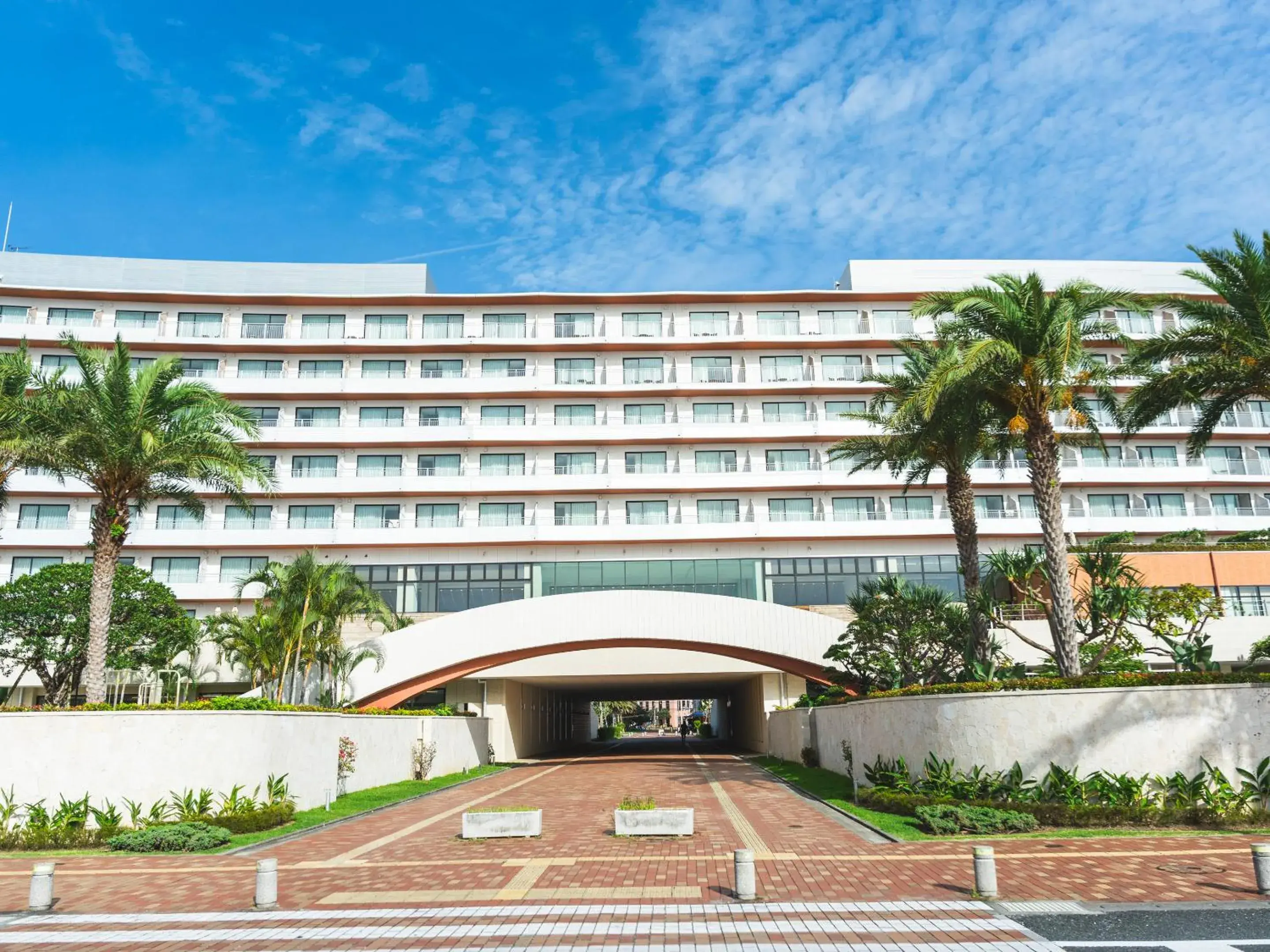 Property building in Hilton Okinawa Chatan Resort Property building in Hilton Okinawa Chatan Resort