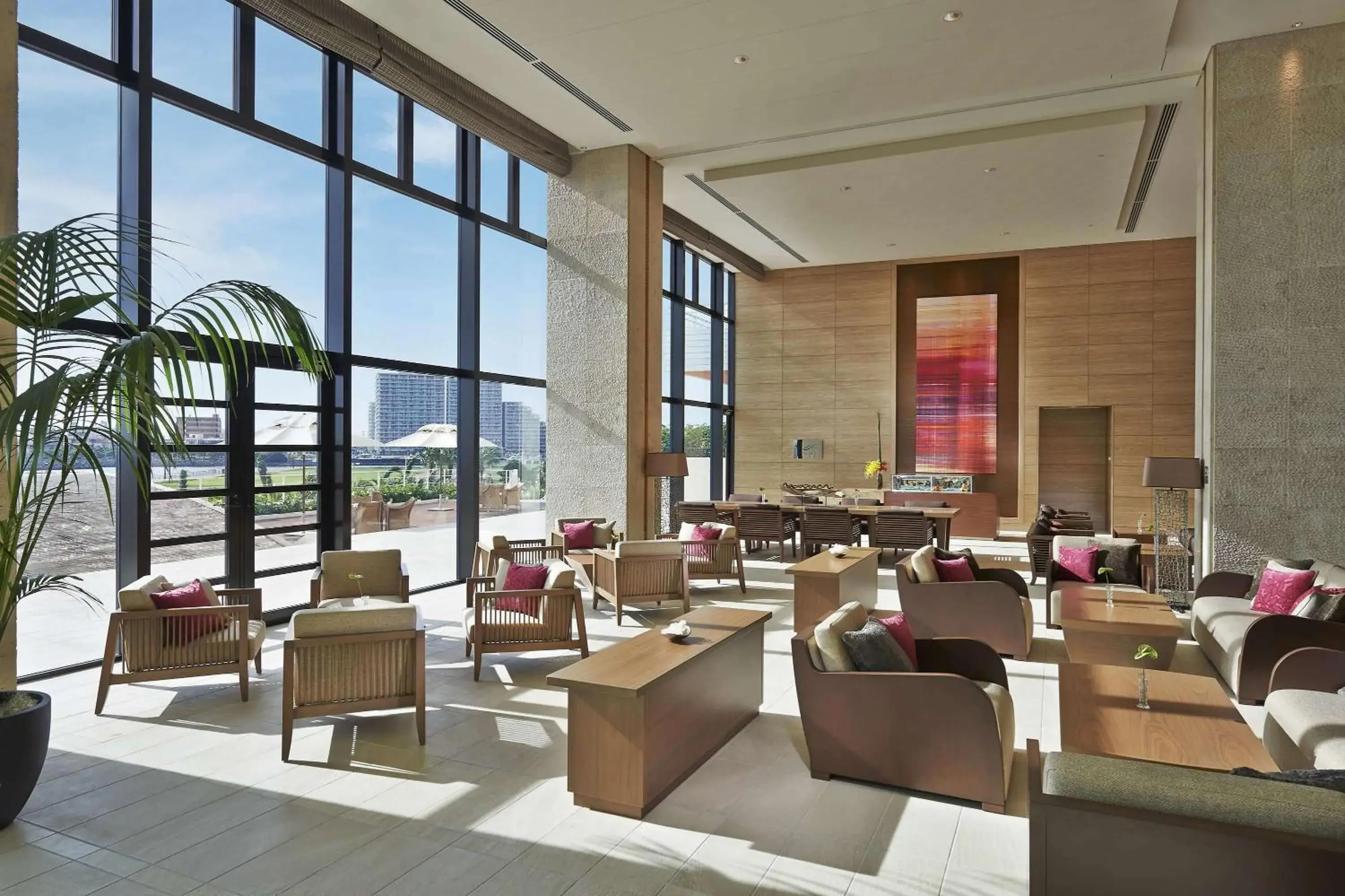 Lobby or reception in Hilton Okinawa Chatan Resort Lobby or reception in Hilton Okinawa Chatan Resort