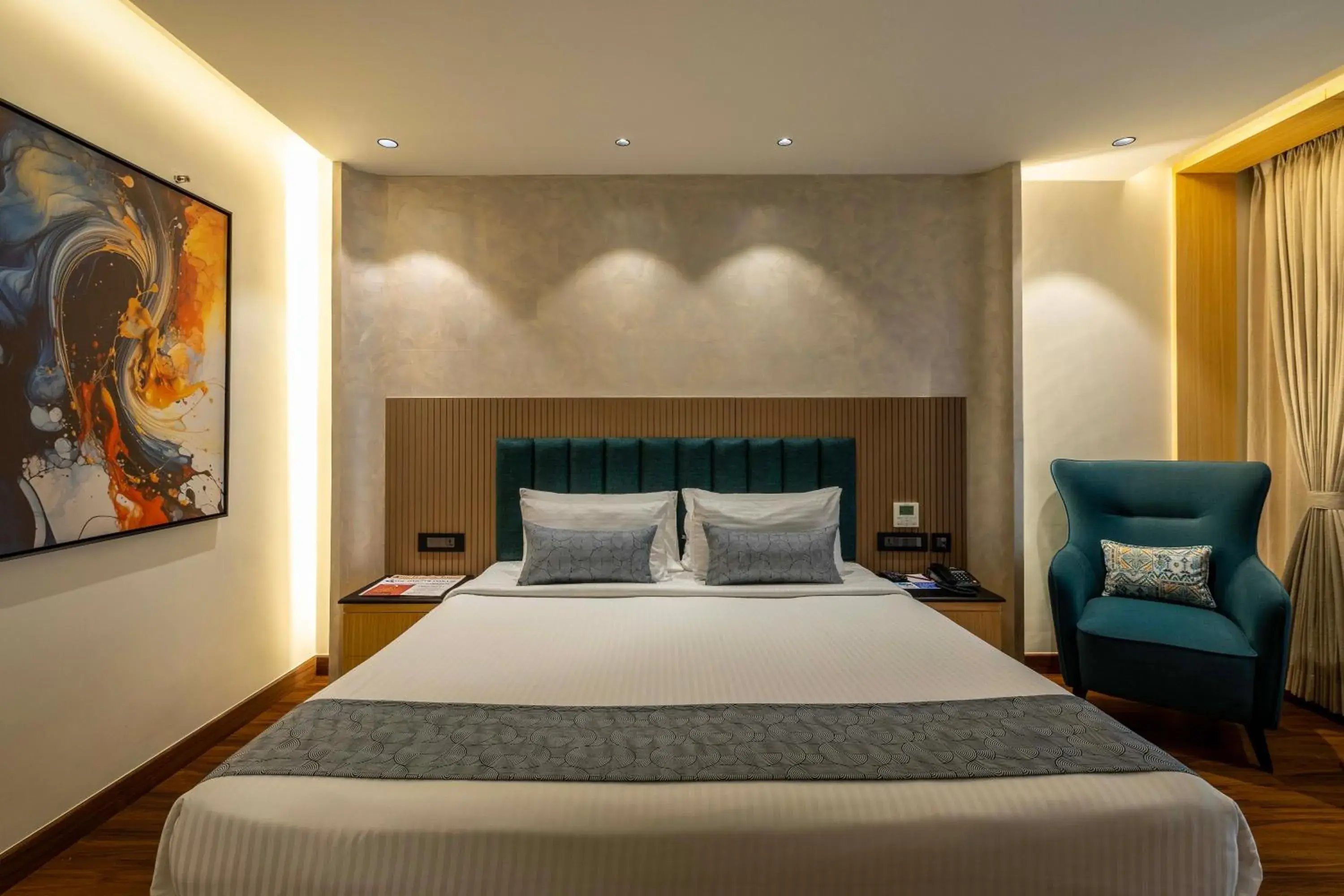 Bed in Citrine Bed in Citrine