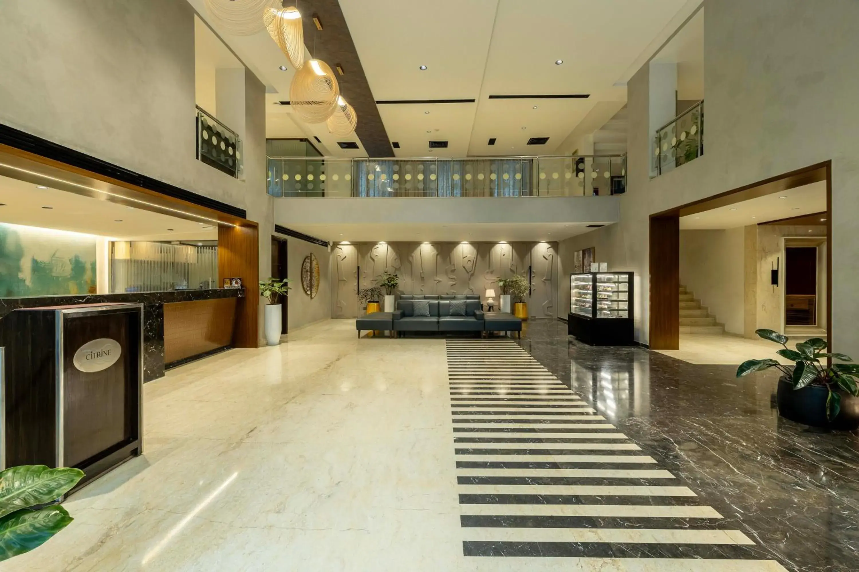 Lobby or reception in Citrine Lobby or reception in Citrine