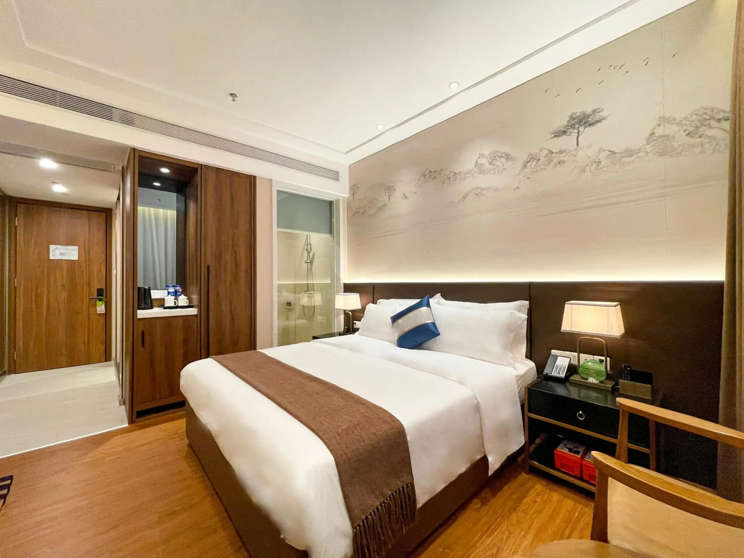 Bed in White Swan Guest House Bed in White Swan Guest House